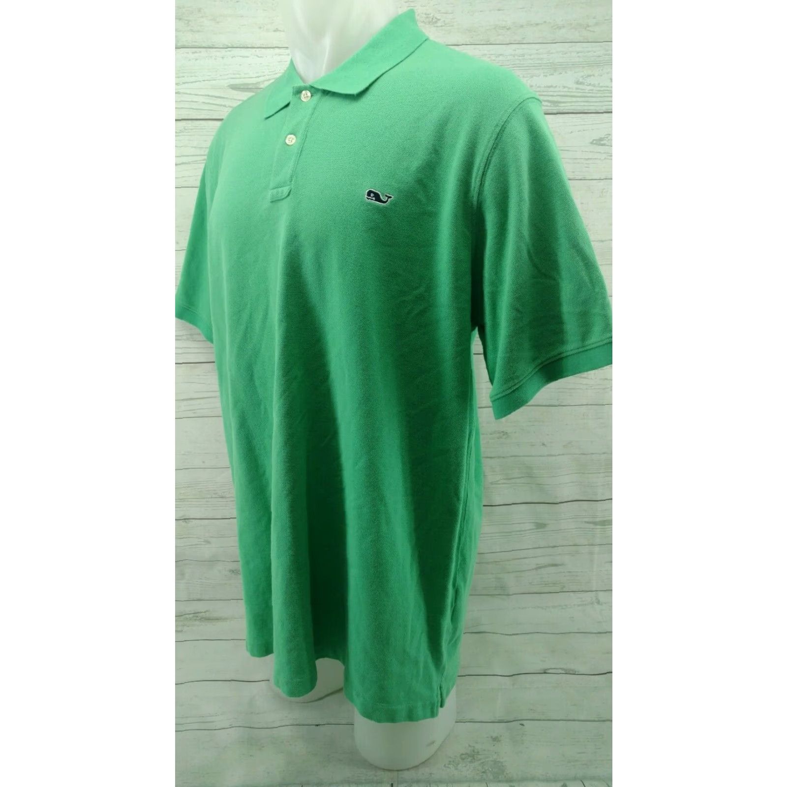 Vineyard Vines Vineyard Vines Polo Shirt Mens XL Light Green Mint Whale Logo Polo Shirt Mens XL Green Mint Whale Logo Size US XL / EU 56 / 4 - 2 Thumbnail