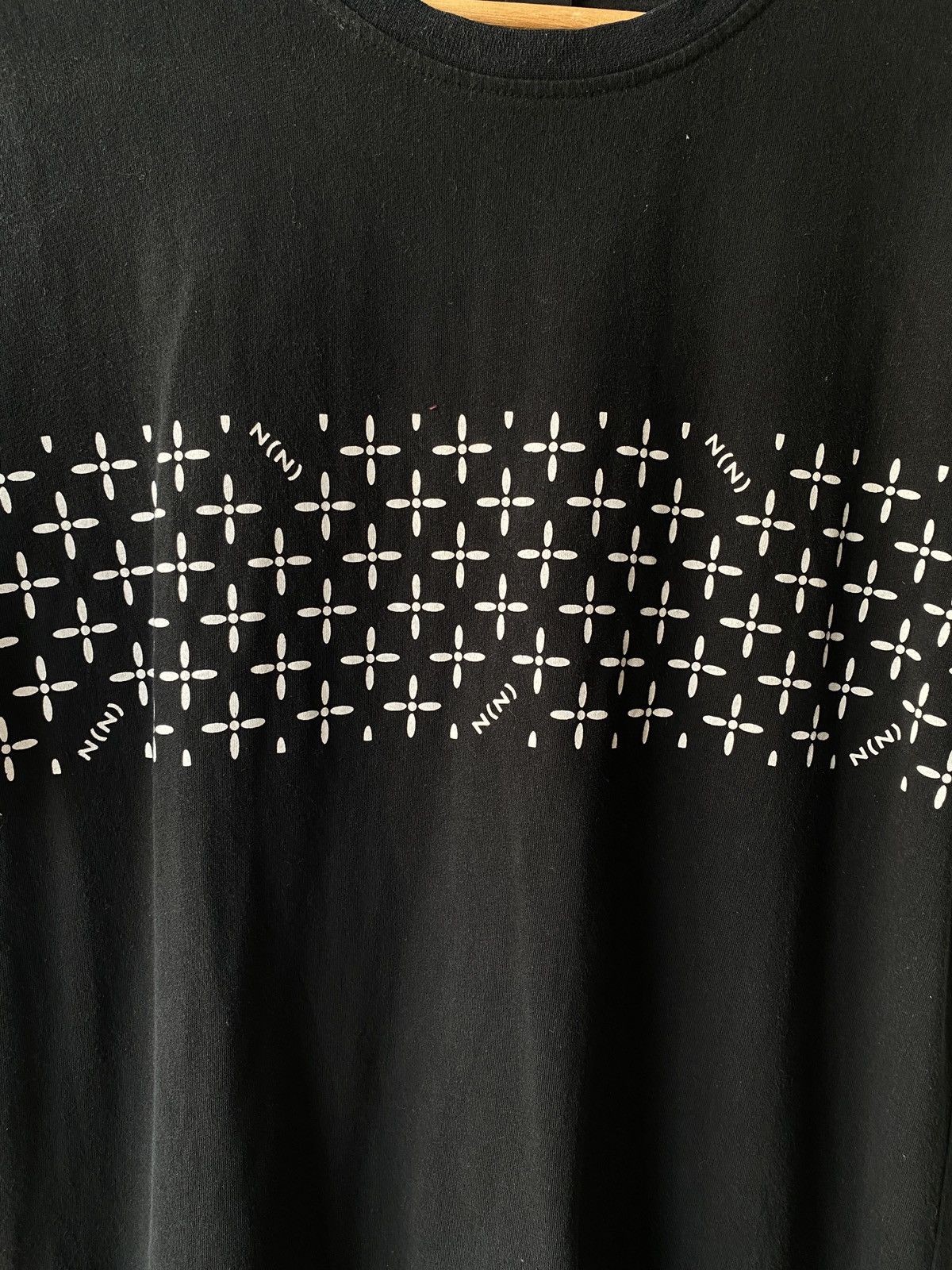 Japanese Brand × Marlboro × Number (N)ine 2000s - Number (N)ine x Marlboro Black T Shirt Size US M / EU 48-50 / 2 - 5 Thumbnail
