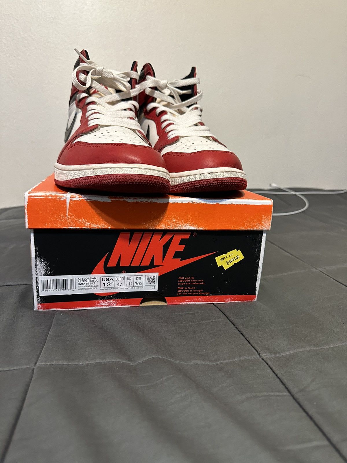 Jordan Brand Jordan 1 Lost and Found Size US 12.5 / EU 45-46 - 6 Thumbnail