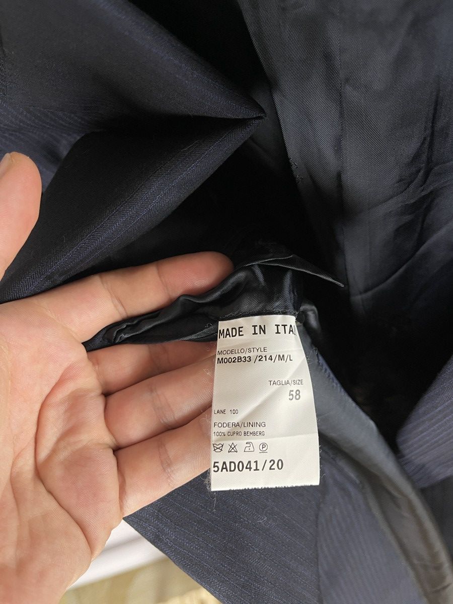 Lanvin Lanvin 15 faubourg navy striped 2 button blazer sport coat Size 48R - 10 Thumbnail