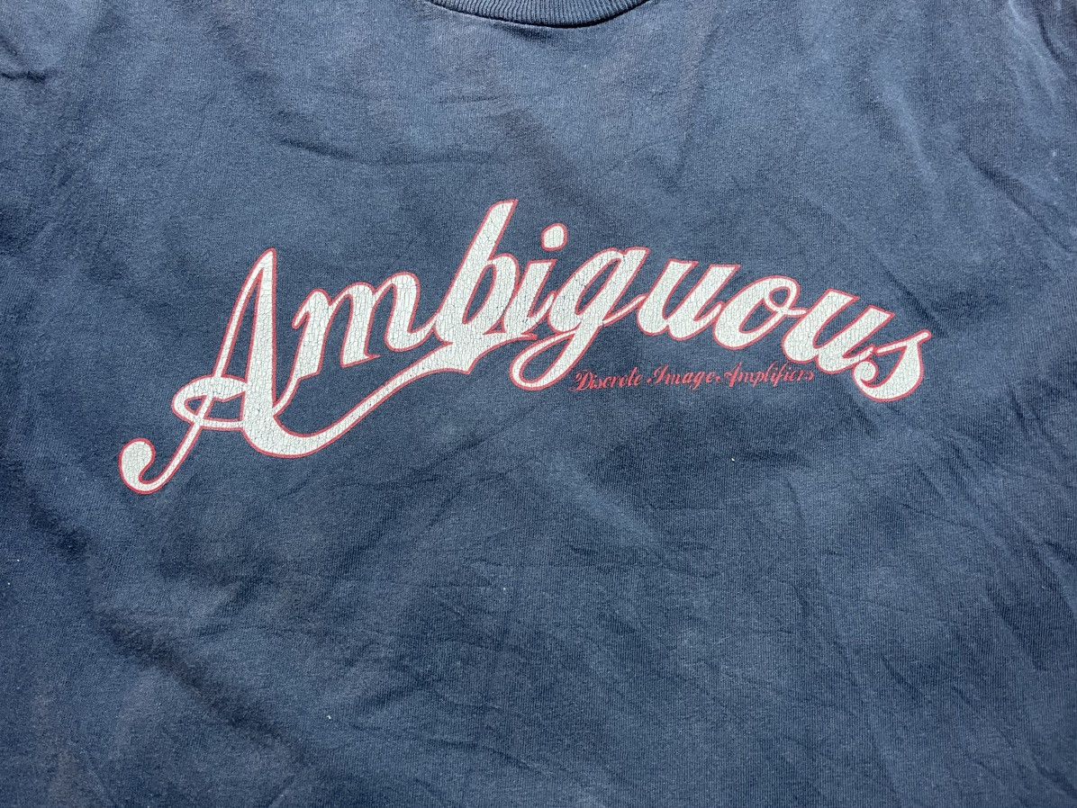 Other Vintage Ambiguous skate tshirt Size US L / EU 52-54 / 3 - 4 Thumbnail