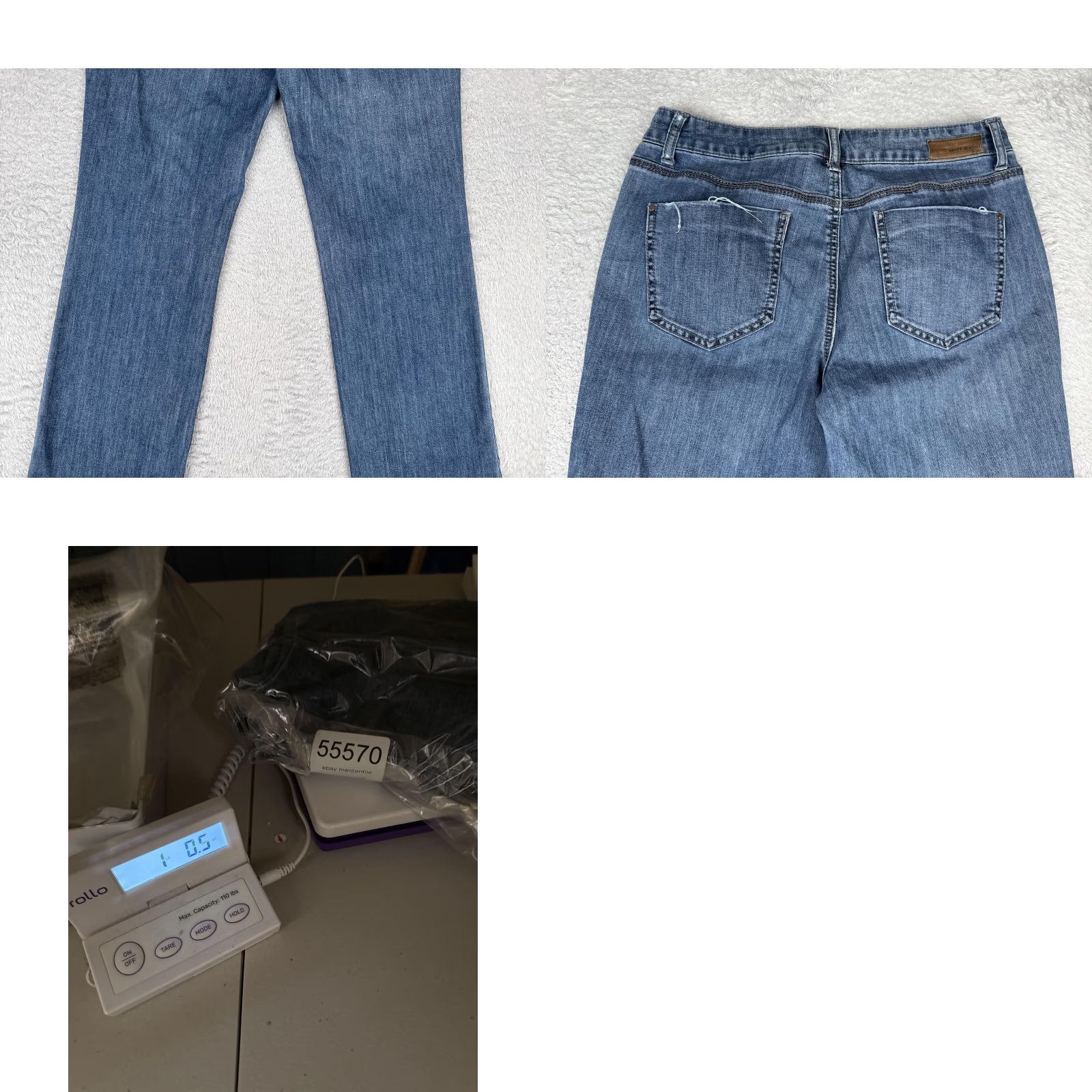 Vintage New York & Company Jeans Soho Boot bootcut Womens 8 Blue Med Wash 30x32 Denim Regular 5-Pocket Mens? Size 30" / US 8 / IT 44 - 10 Thumbnail