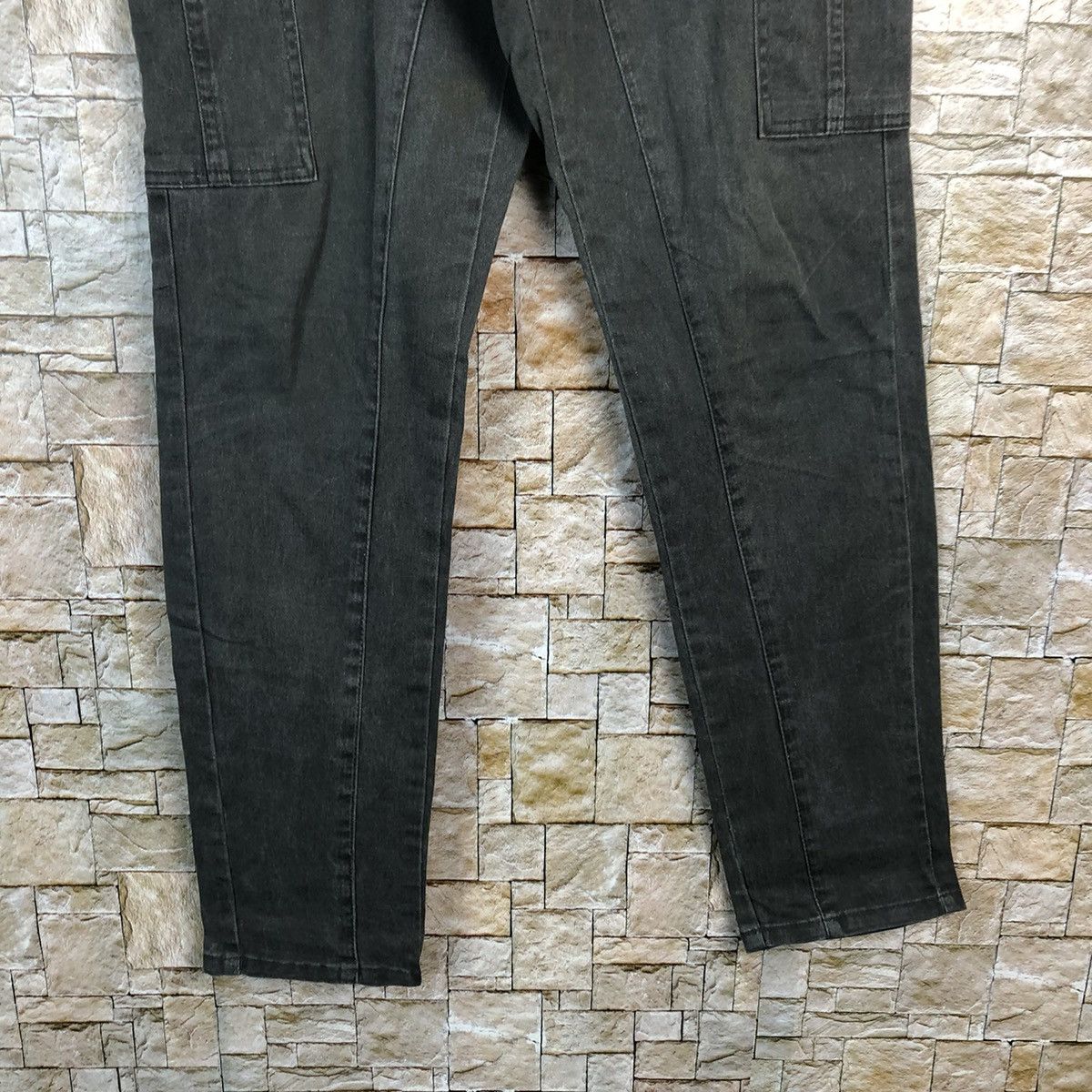 Japanese Brand Studio Deep Brown Cargo Multipocket Pants #A628 Size US 29 - 7 Thumbnail