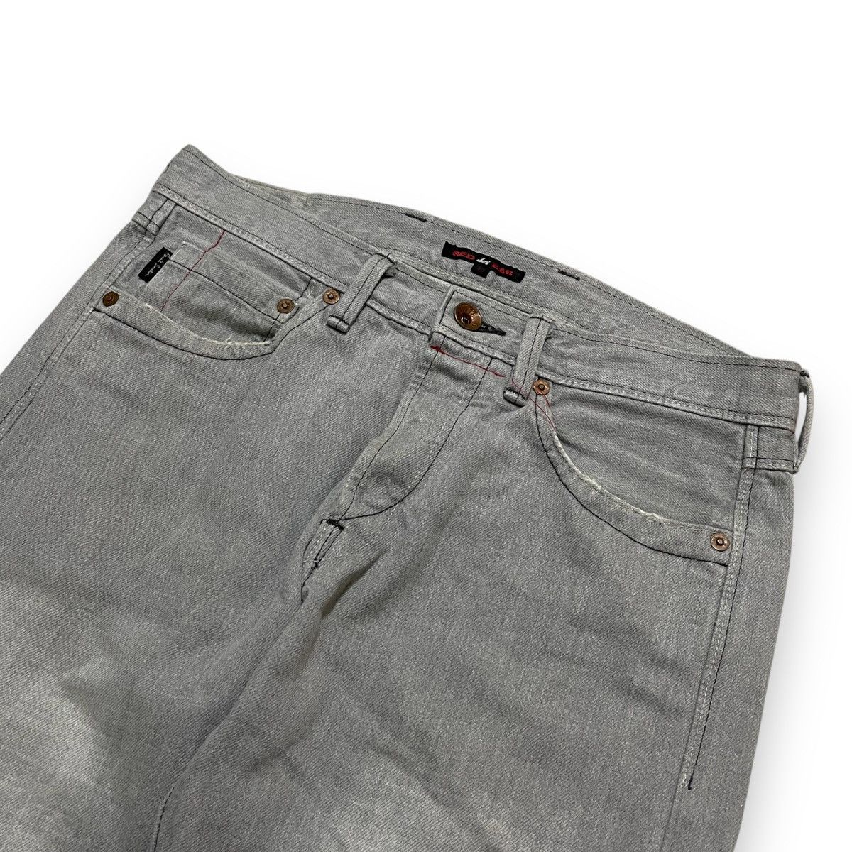 Vintage ORIGINAL MADE IN JAPAN SELVEDGE RED EAR PAULS SMITH DENIM Size US 32 / EU 48 - 4 Thumbnail