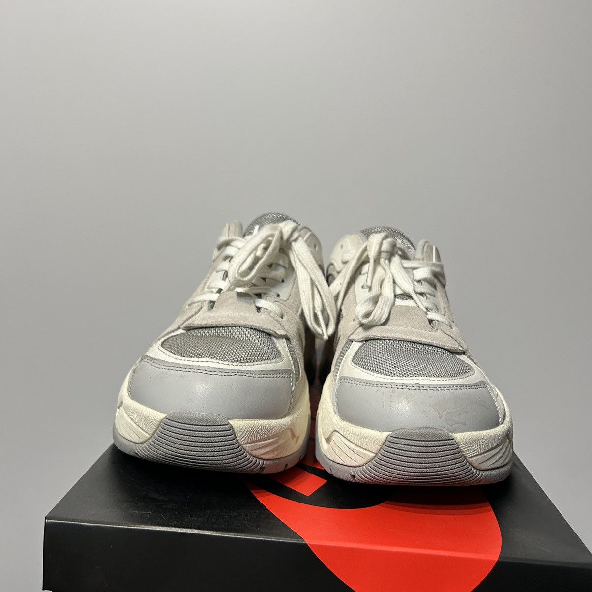 Calvin Klein × Designer Calvin Klein Jeans Chunky Runner Vibram leather mix suede Size US 10 / EU 43 - 6 Thumbnail
