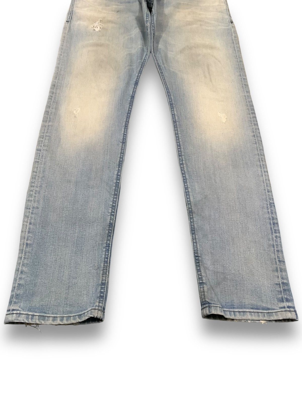 Diesel Vintage Diesel Industry Tepphar Mud Wash Ripped Grunge Jeans Size US 32 / EU 48 - 8 Thumbnail