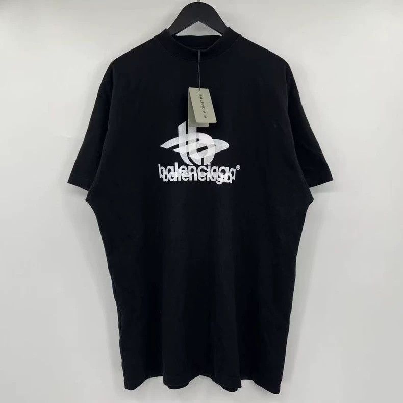 Balenciaga Balenciaga Overlapping Letter Short Sleeve Size US M / EU 48-50 / 2 - 1 Thumbnail