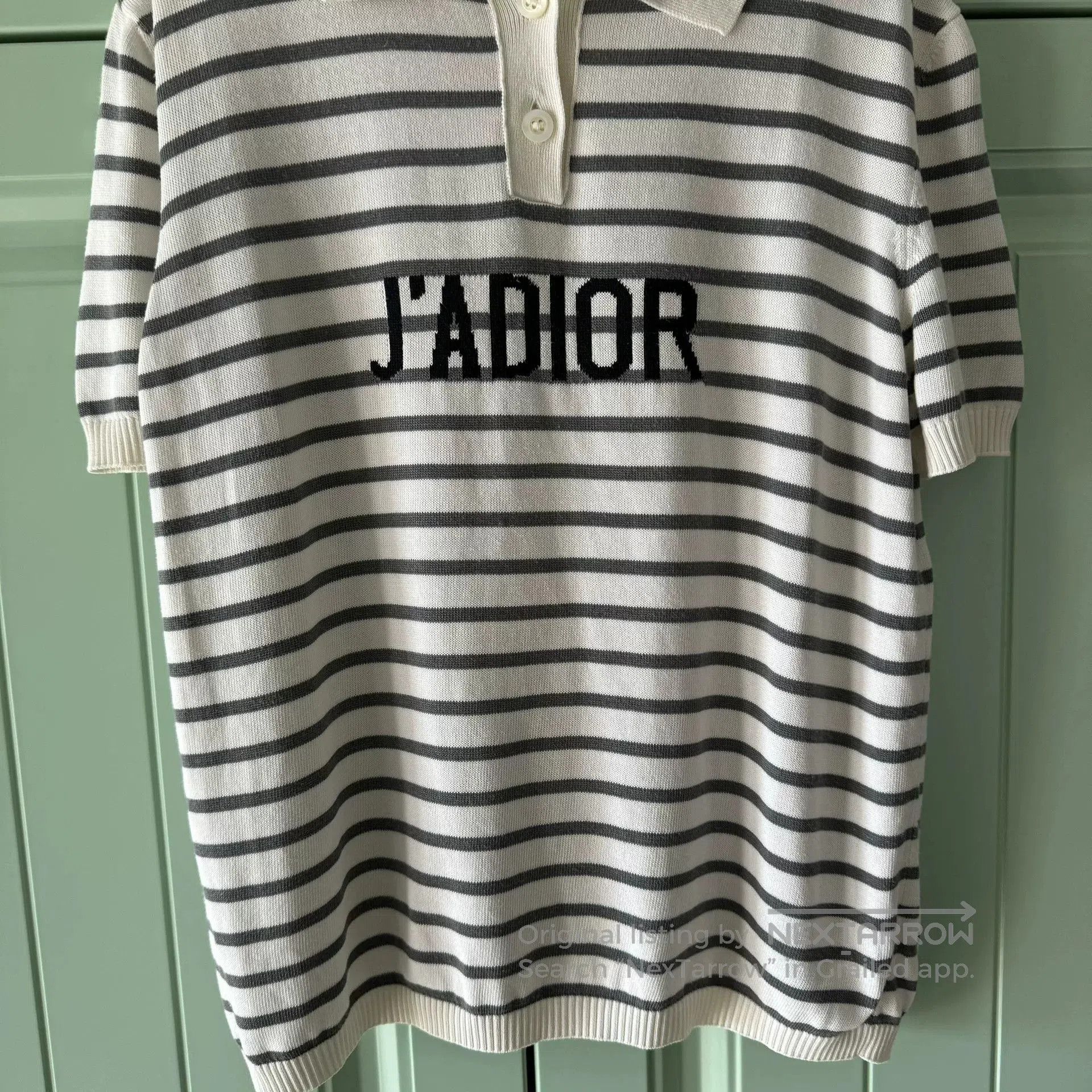 Dior Dior J'ADIOR Striped Knit Polo. Size XXS / US 00 / IT 34 - 8 Thumbnail