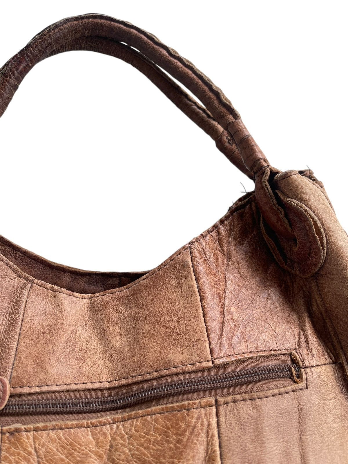 GOA GOA Woven Leather Tote Bag Size ONE SIZE - 9 Thumbnail