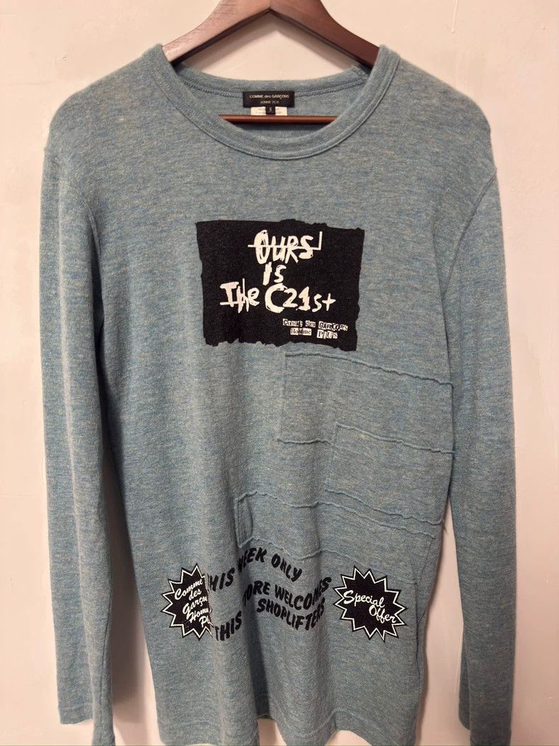 Comme des Garcons Comme Des Garcons Patterned pullover sweater 2506-Nextarrow Size US S / EU 44-46 / 1 - 1 Thumbnail