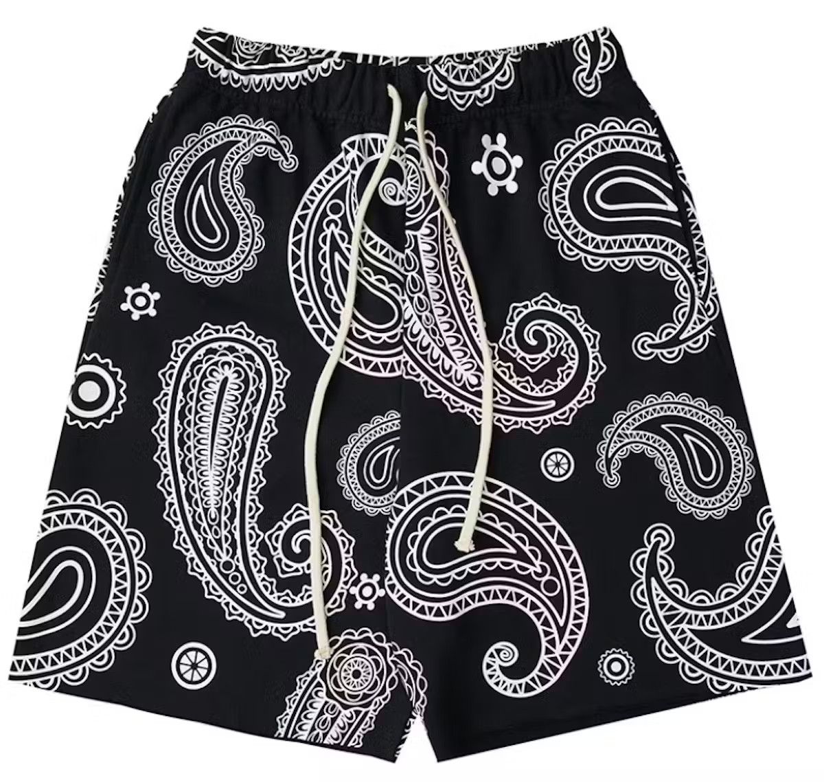Vintage Paisley Bandana Shorts Grailed