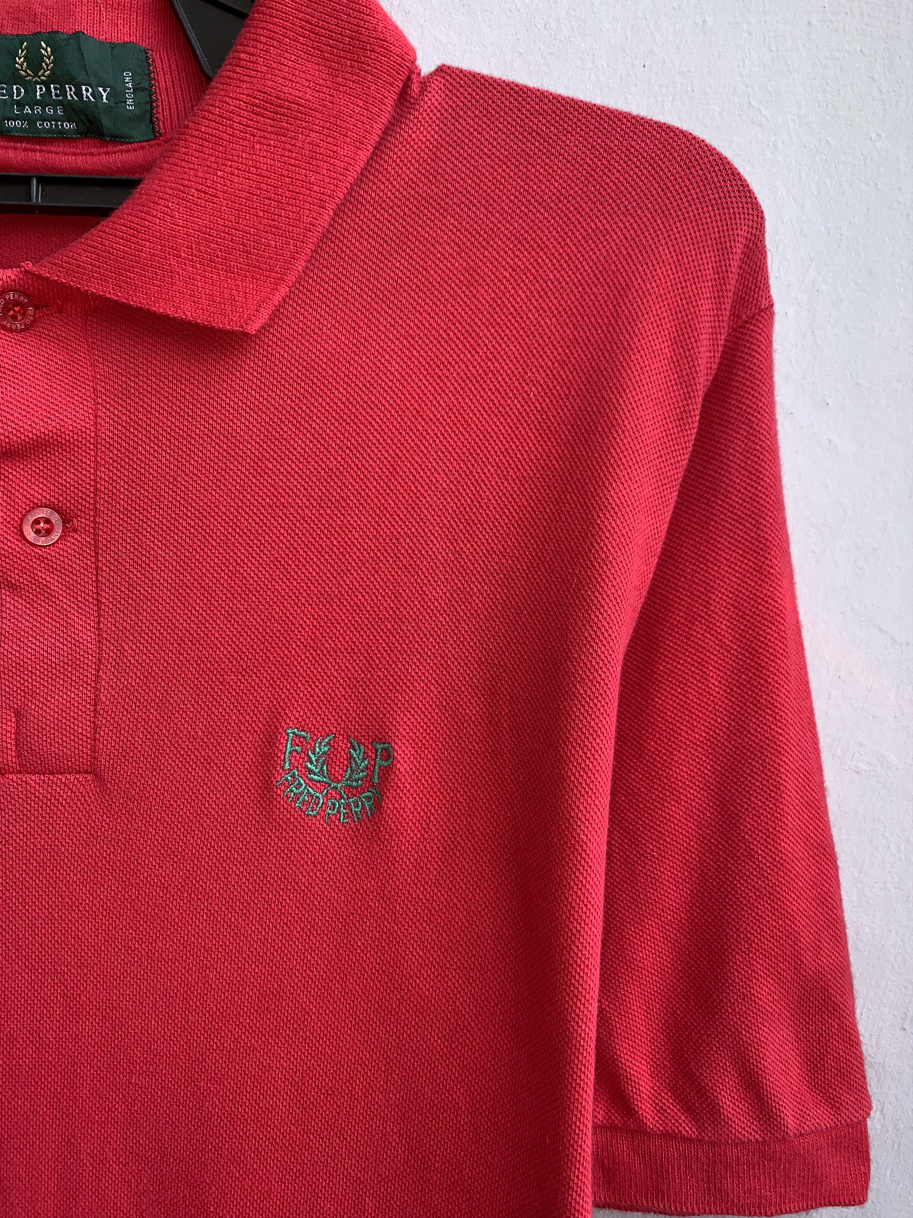 Fred Perry Fred Perry Made England Polo Vintage Shirt Size US L / EU 52-54 / 3 - 2 Thumbnail