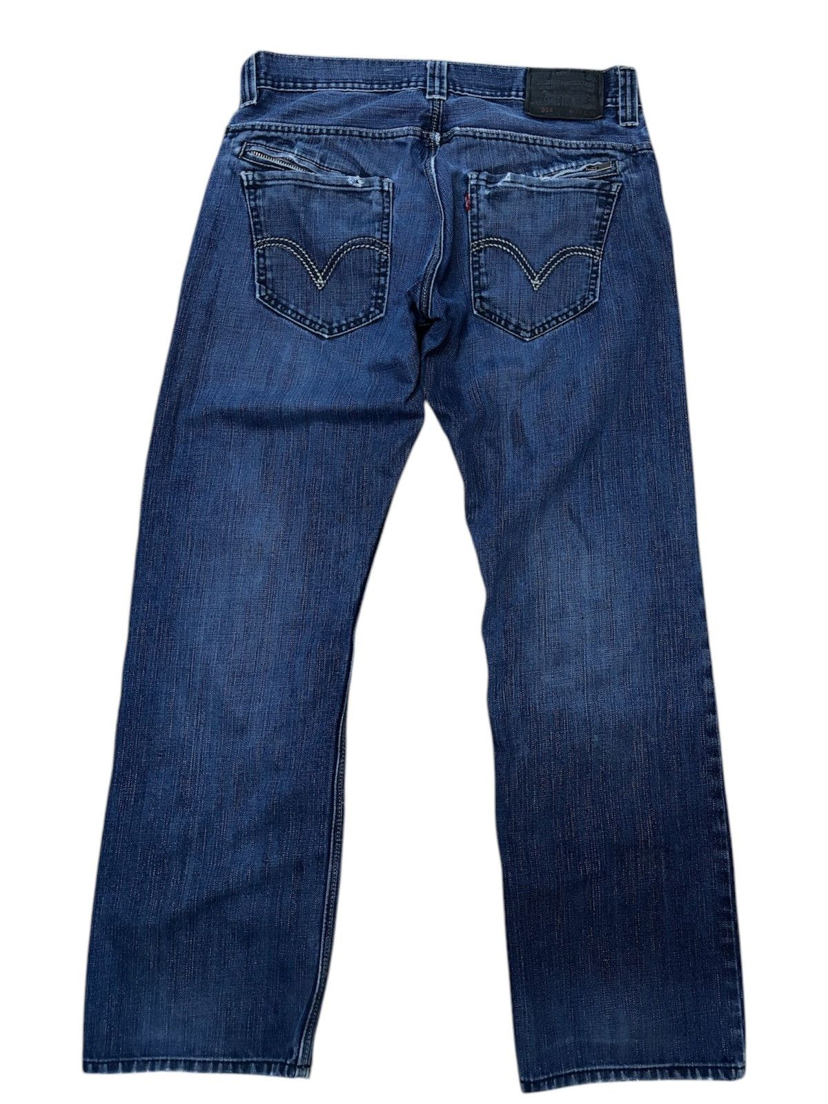 Jean × Levi's × Vintage VINTAGE LEVIS 514 SLIM STRAIGHT MEN JEANS (SIZE 33) Size US 33 - 2 Thumbnail