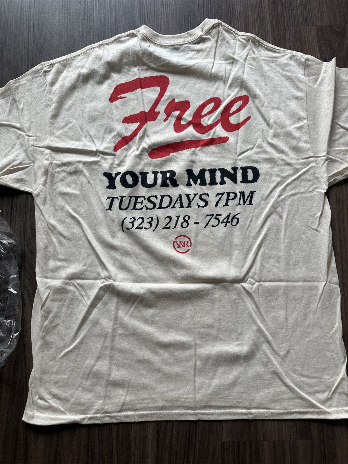 Young And Reckless Young & Reckless Free Your Mind T-Shirt Natural XL Size US XL / EU 56 / 4 - 7 Thumbnail