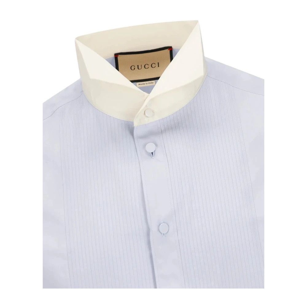 Gucci oc11z1025 Shirt in Blue Size US L / EU 52-54 / 3 - 3 Thumbnail