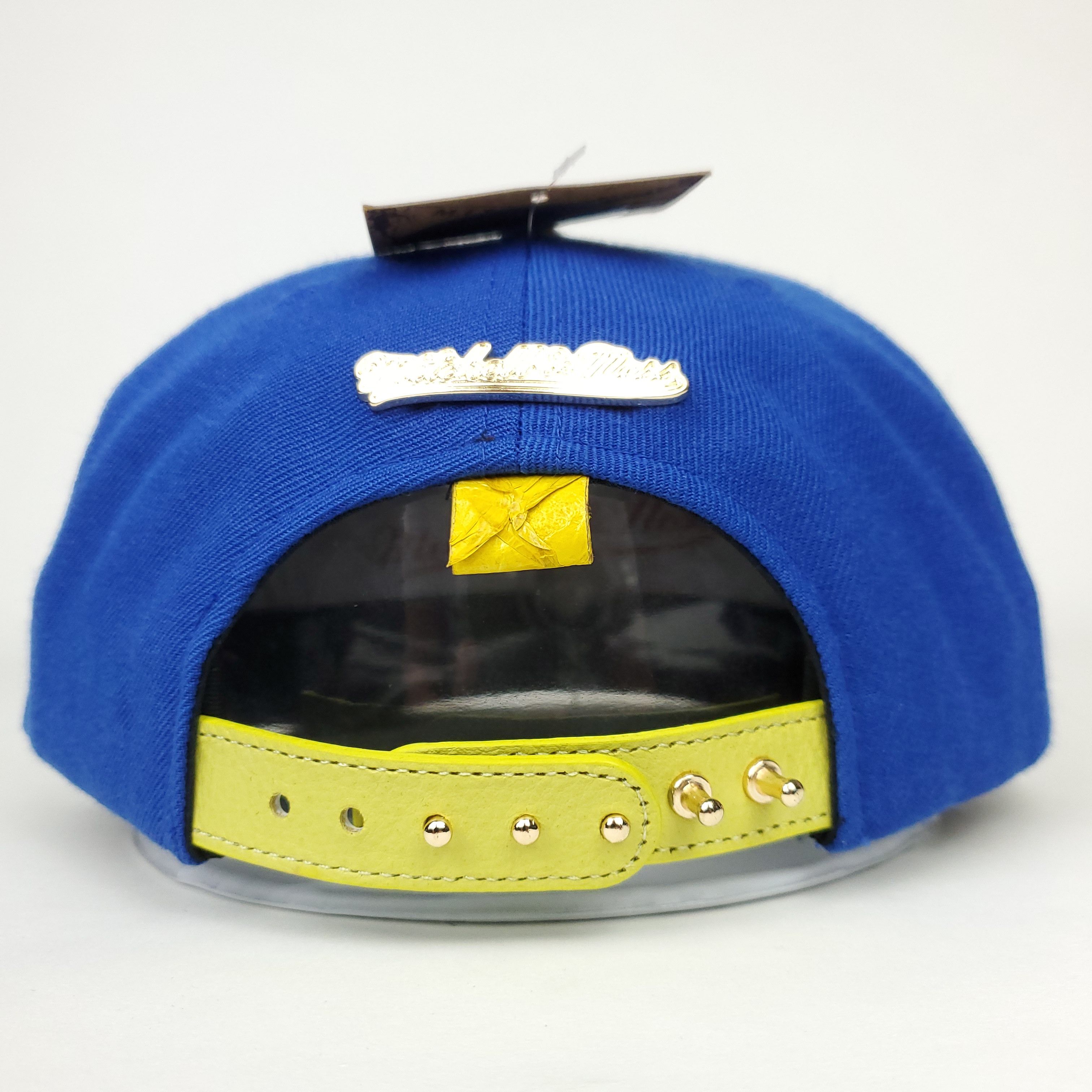 Mitchell & Ness Golden State Warriors Carp Skin Bill Strapback Hat Size ONE SIZE - 4 Thumbnail