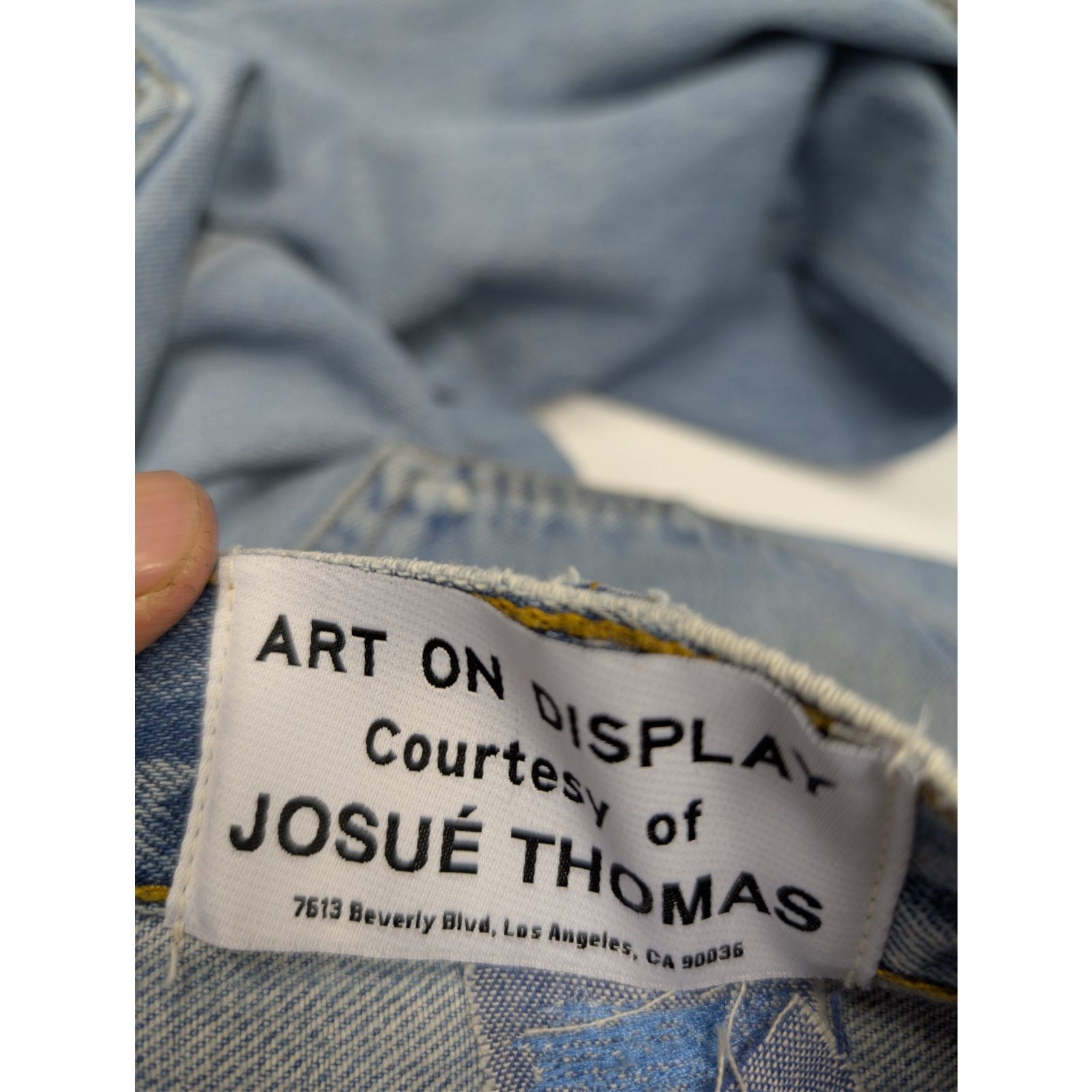 Gallery Dept. o1rshd1 5001 denim jeans in Blue 35 x 33 Size US 35 - 17 Thumbnail