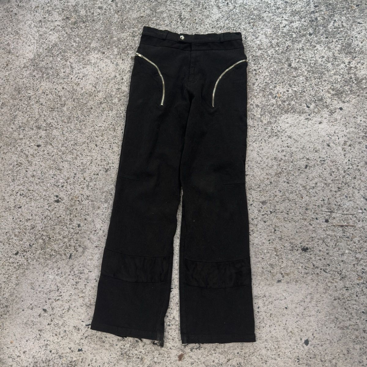 Other Ambivalence Online Viscose Rayon Moleskin Bondage Pants Size US 30 / EU 46 - 12 Thumbnail