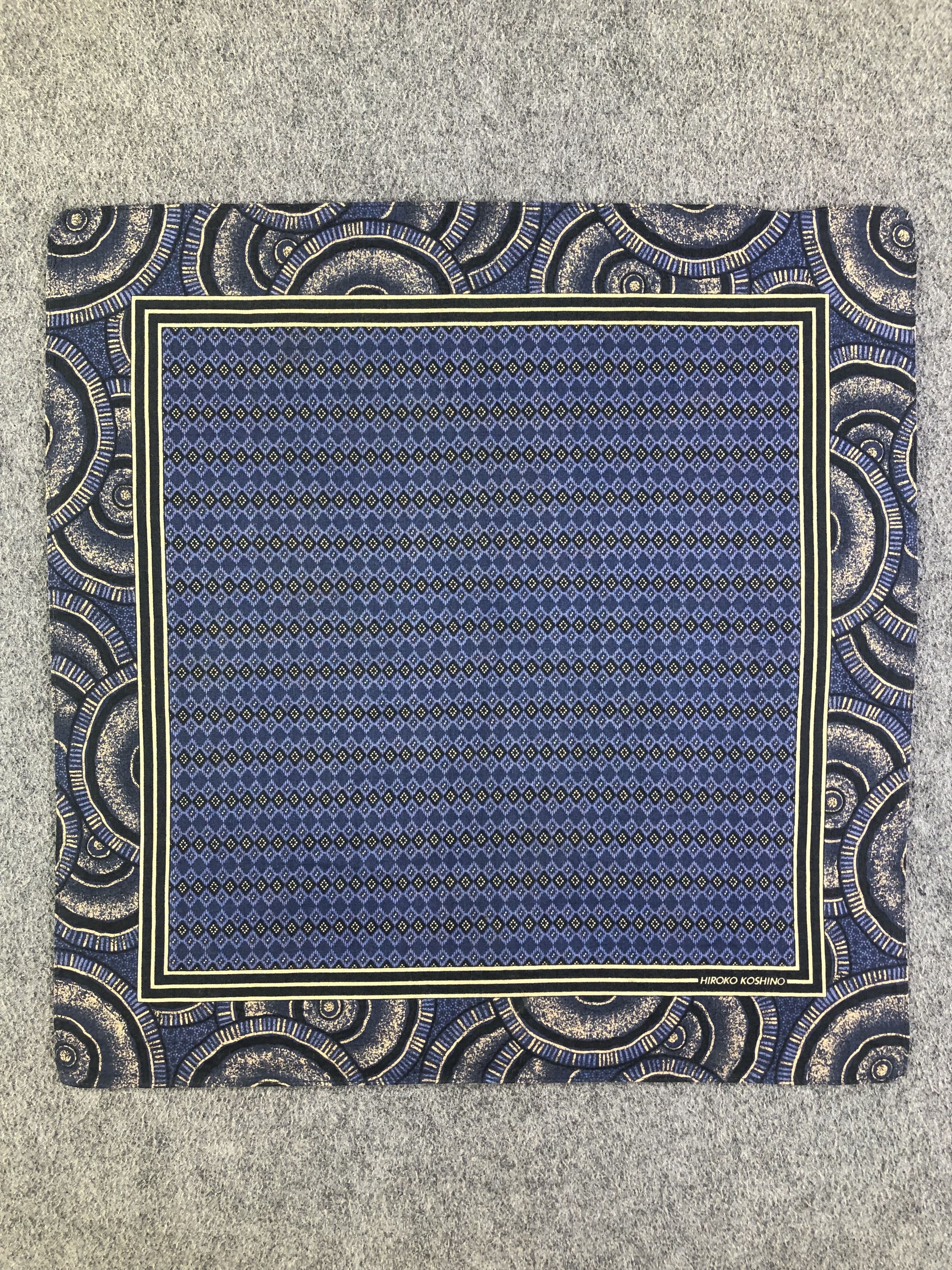 Hiroko Koshino Homme Hiroko Koshino Handkerchief / Bandana . Neckerchief C474 Size ONE SIZE - 3 Thumbnail