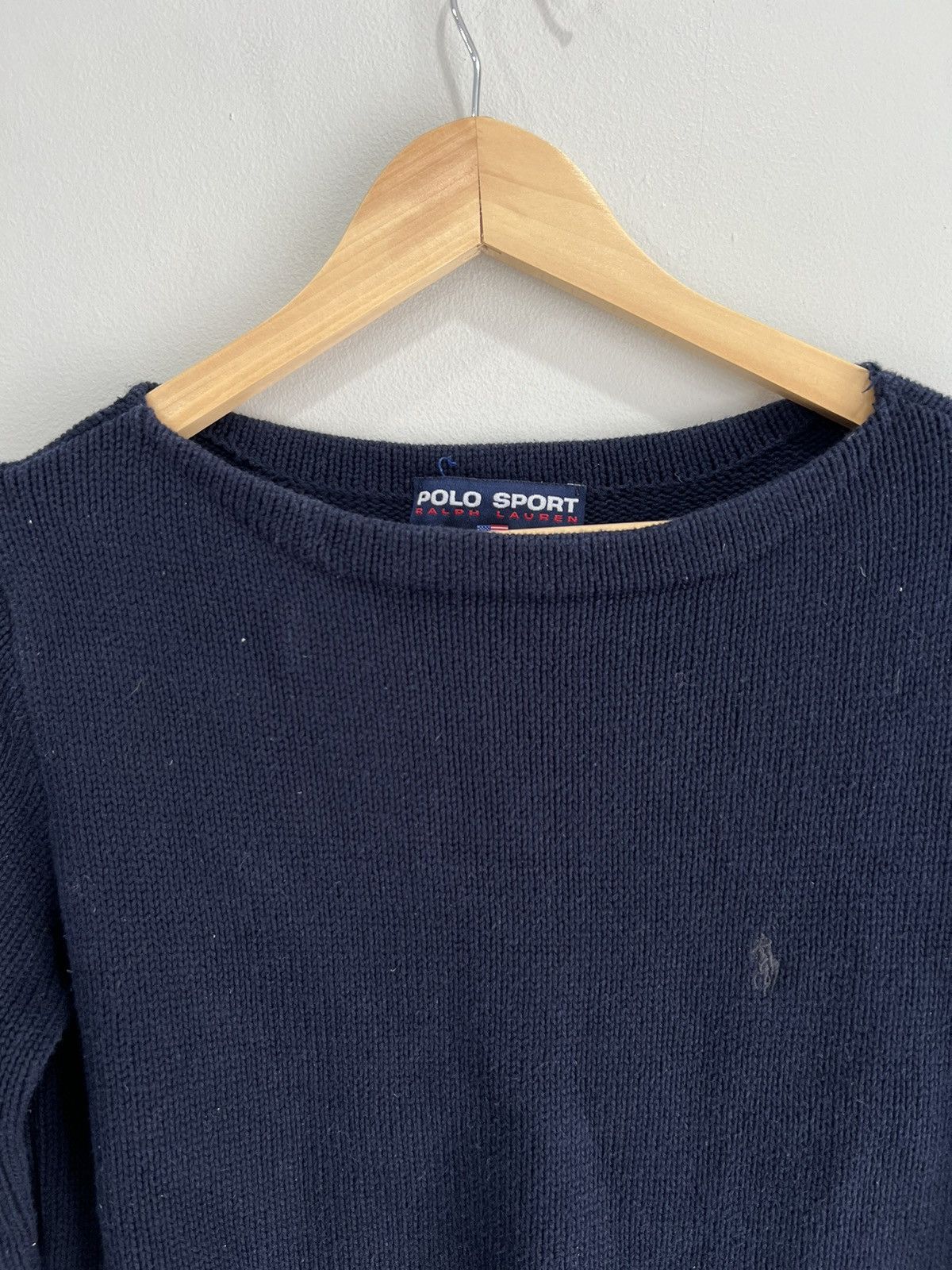 Ralph Lauren Vintage Womens Ralph Lauren Polo Sport Knit Sweater crewneck Size US M / EU 48-50 / 2 - 2 Thumbnail