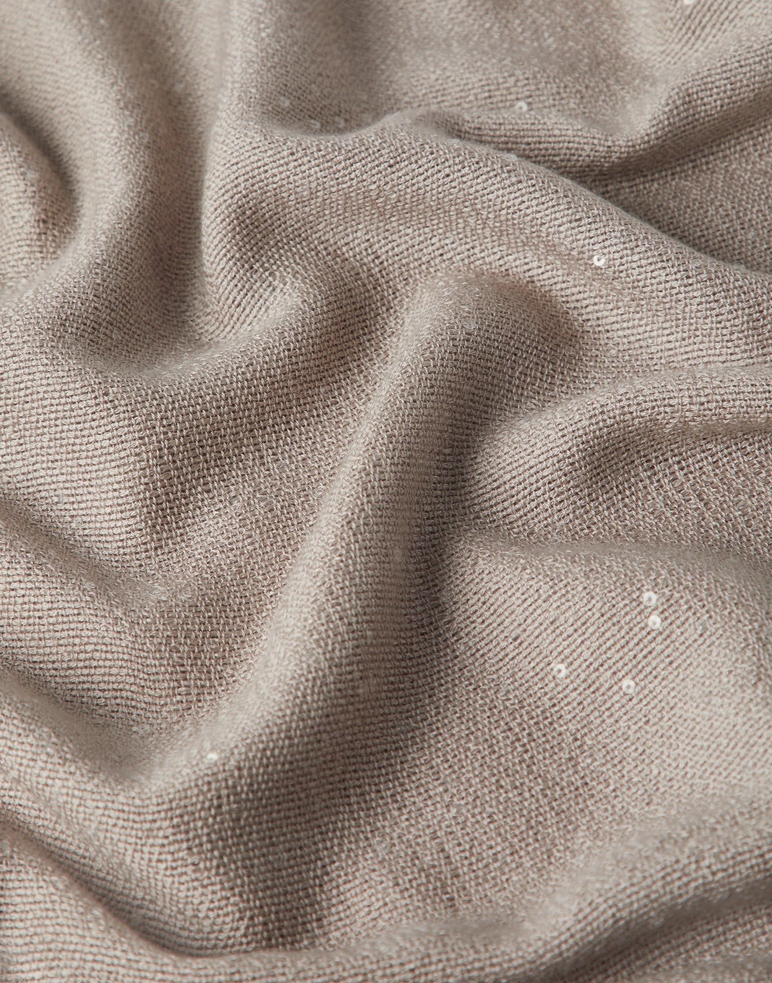 Brunello Cucinelli o1la1rc1a0325 Size: OS/Diamond Scarf in Beige Size ONE SIZE - 2 Thumbnail