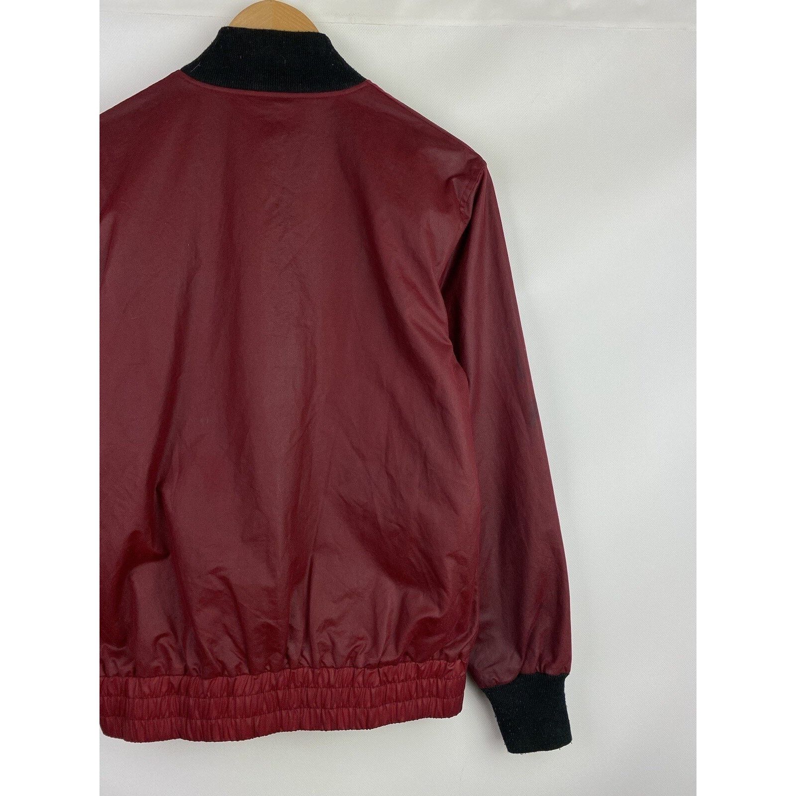 Fred Perry Fred Perry Halley Stevensons waxed bomber jacket size 38" Size US M / EU 48-50 / 2 - 14 Thumbnail