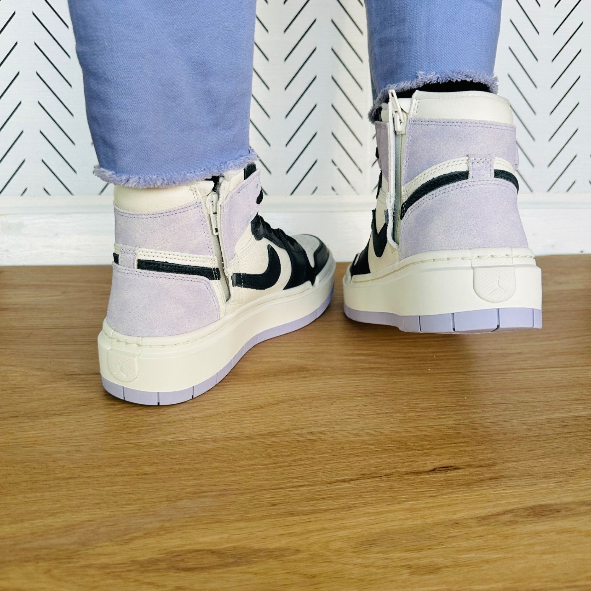 Nike ❤️Rare Air Jordan 1 Elevate Titanium 8.5 Womens Shoes Sneake Size US 8.5 / IT 38.5 - 5 Thumbnail