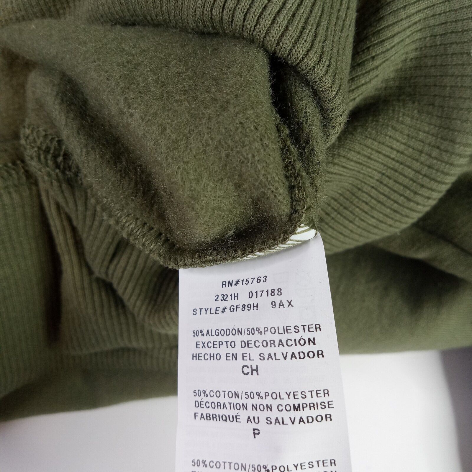Champion Champion Hoodie Men's S Small Classic Logo Olive Green Size US S / EU 44-46 / 1 - 7 Thumbnail