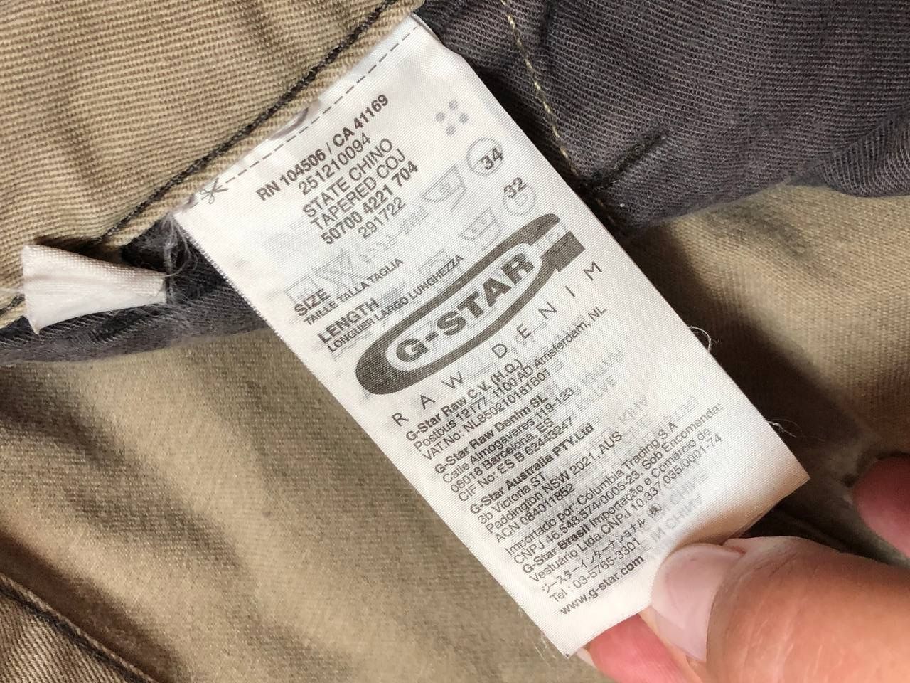G-Star Vintage G-Star Raw Y2K Jeans Size 34 Size US 34 / EU 50 - 2 Thumbnail