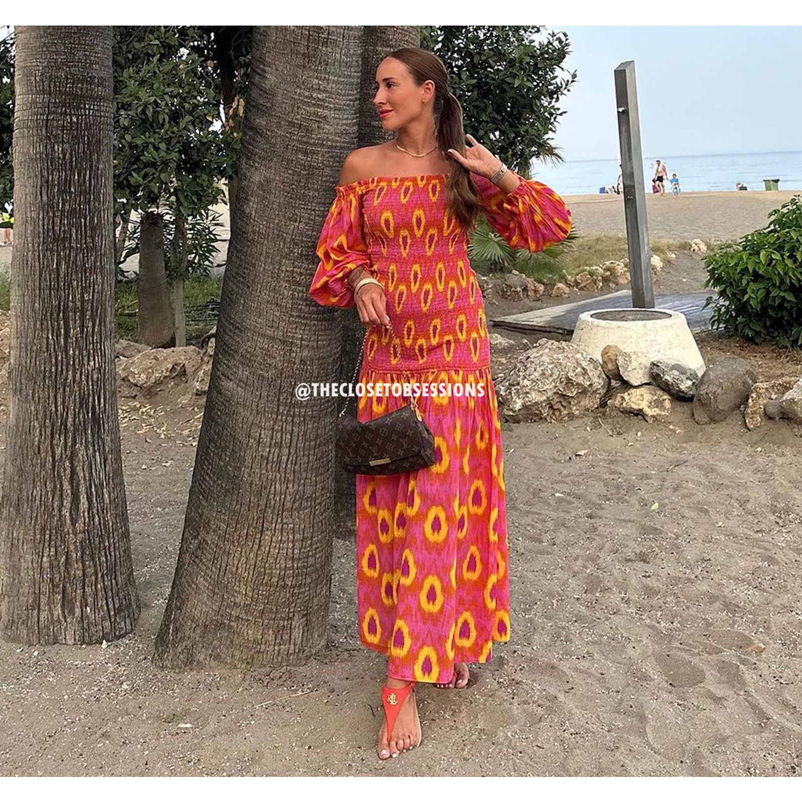 Zara ZARA BLOGGER FAVE!!! Long Dress with Balloon Sleeves NWT Size M / US 6-8 / IT 42-44 - 13 Thumbnail