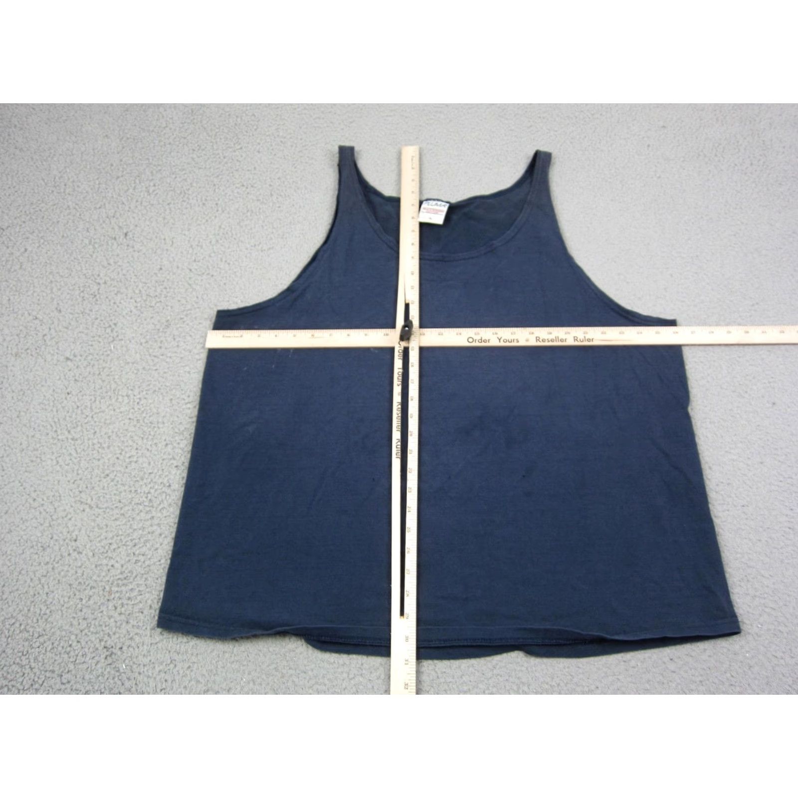 Vintage VINTAGE Pluma Shirt Tank Mens XL Blue Heavyweight Cotton 90s USA 70s Outdoor Sports Size US XL / EU 56 / 4 - 7 Thumbnail