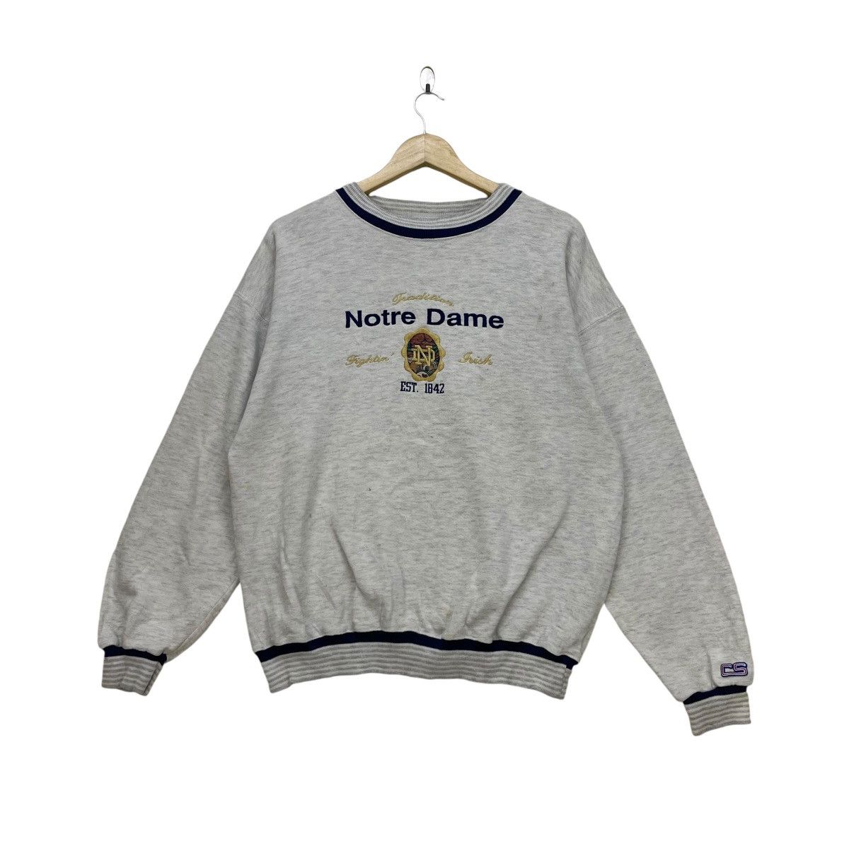Japanese Brand × Vintage Vintage 90s Sweatshirt Pullover Jacket Size US L / EU 52-54 / 3 - 1 Thumbnail