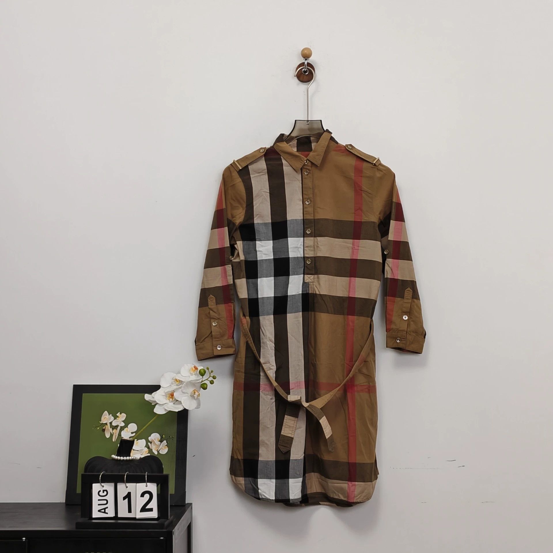Burberry Burberry Classic Check Dress Women's UK6 99 New Size XS / US 0-2 / IT 36-38 - 1 Thumbnail