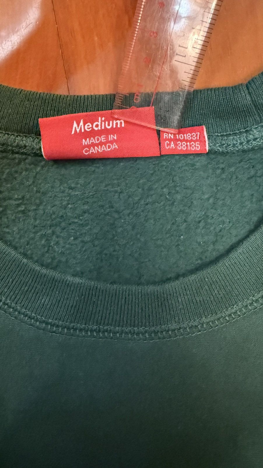 Supreme Supreme Box Logo Crewneck (FW18) Dark Green Size US M / EU 48-50 / 2 - 5 Thumbnail