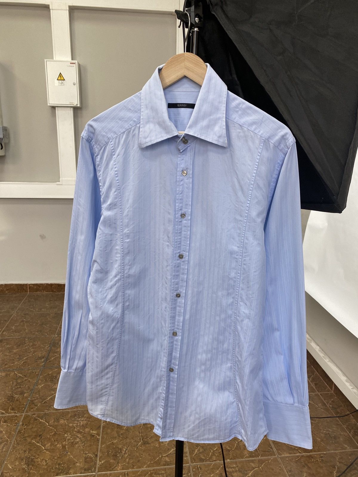 Gucci 🇮🇹 Gucci Classic Shirt made in Italy Rare Retro Y2K Hype Size US L / EU 52-54 / 3 - 1 Thumbnail