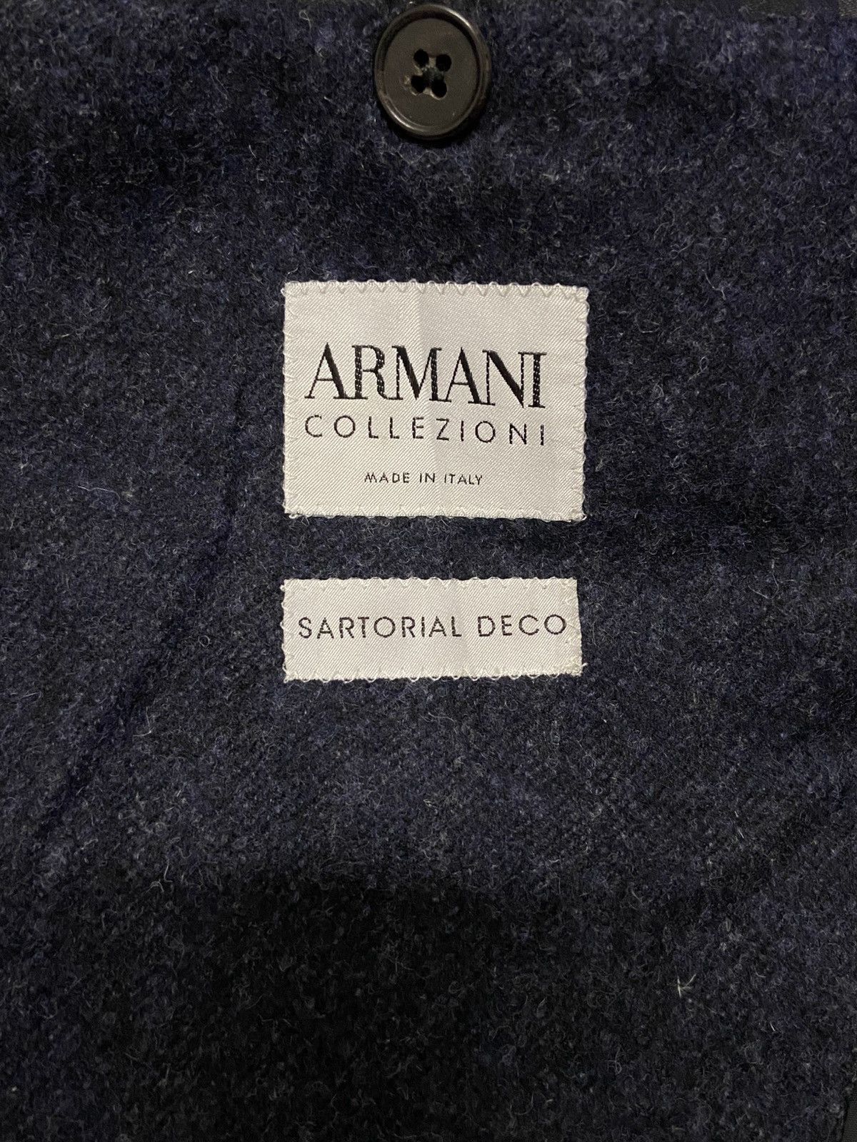 Armani Collezioni × Giorgio Armani ARMANI COLEZIONI SARTORIAL DECO BLAZER 🔥🔥 Size 38R - 12 Thumbnail
