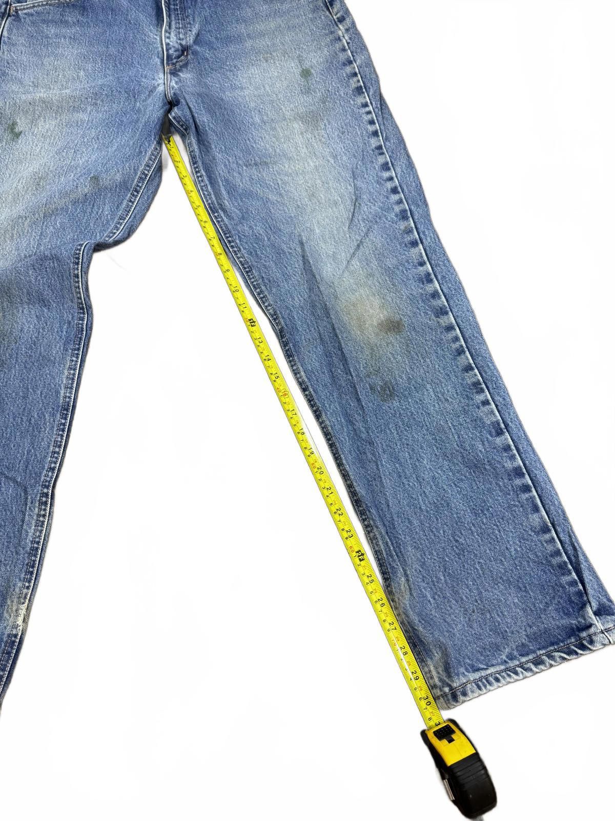 Carhartt Carhartt Men's Blue Denim Jeans 35X34 Size US 35 - 6 Thumbnail