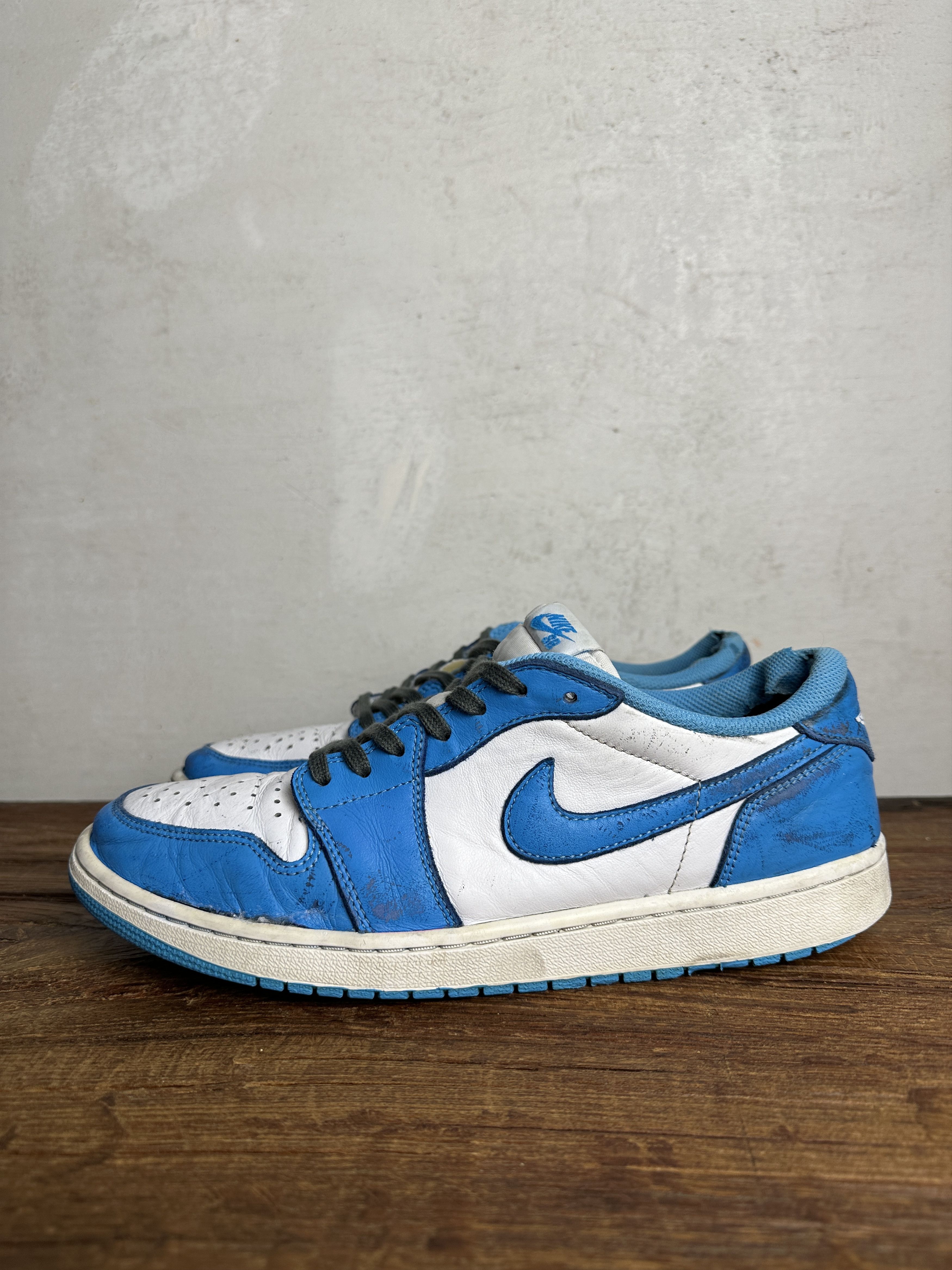 Jordan Brand Nike Air Jordan 1 Low SB Koston UNC Blue OG Sneakers Size US 10.5 / EU 43-44 - 2 Thumbnail