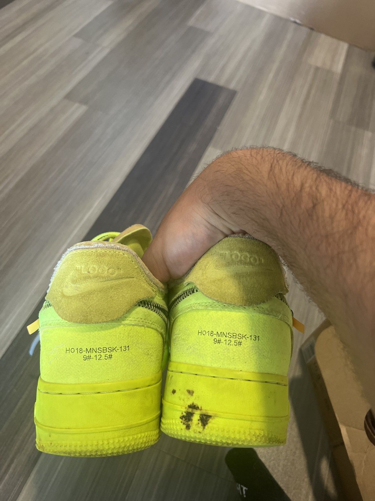 Nike × Off-White Nike x Off-White Air Force 1 Low Volt Size US 10.5 / EU 43-44 - 10 Thumbnail