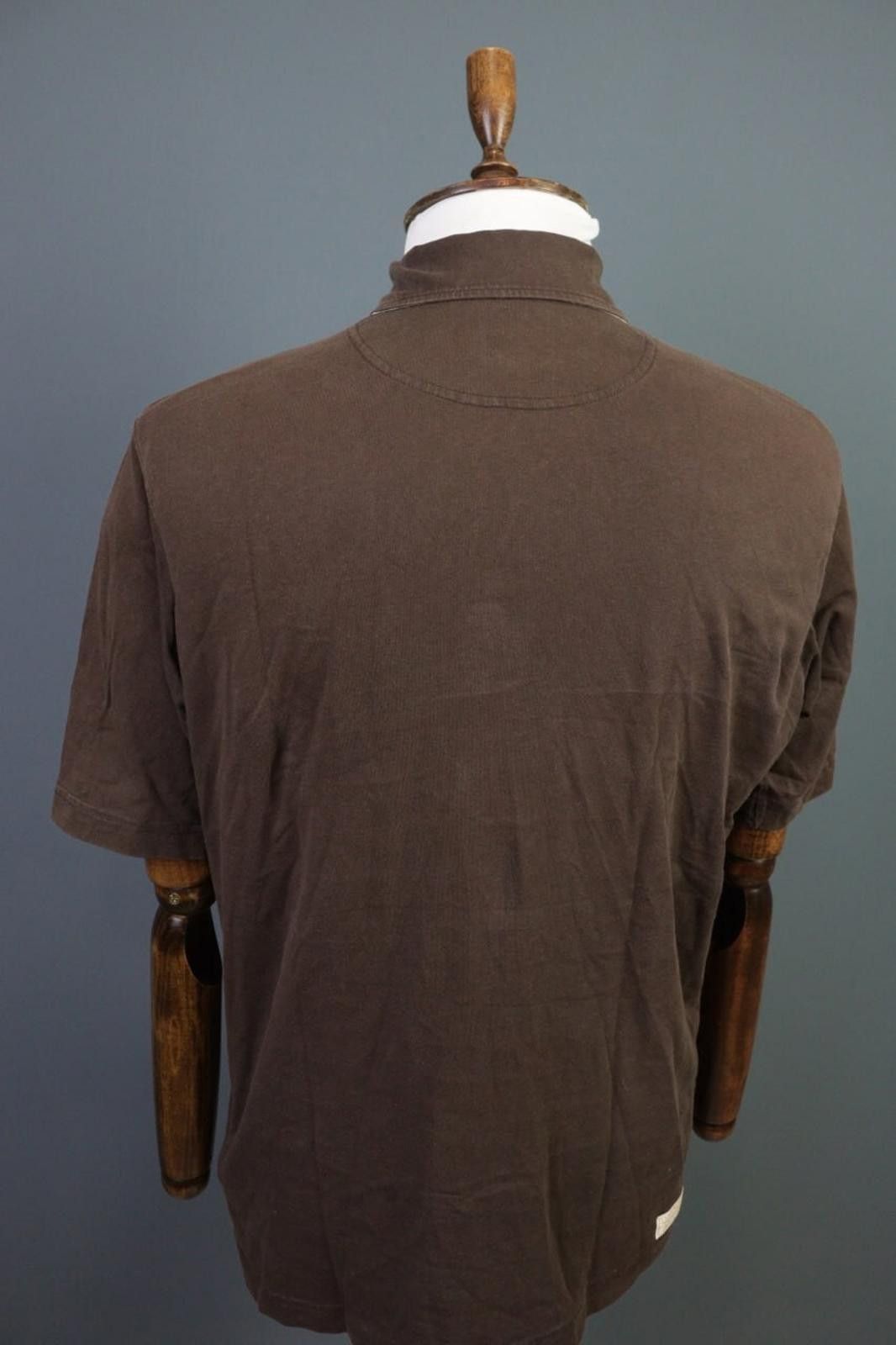 La Martina La Martina Brown Short Sleeve Polo Shirt Size XL Size US XL / EU 56 / 4 - 12 Thumbnail