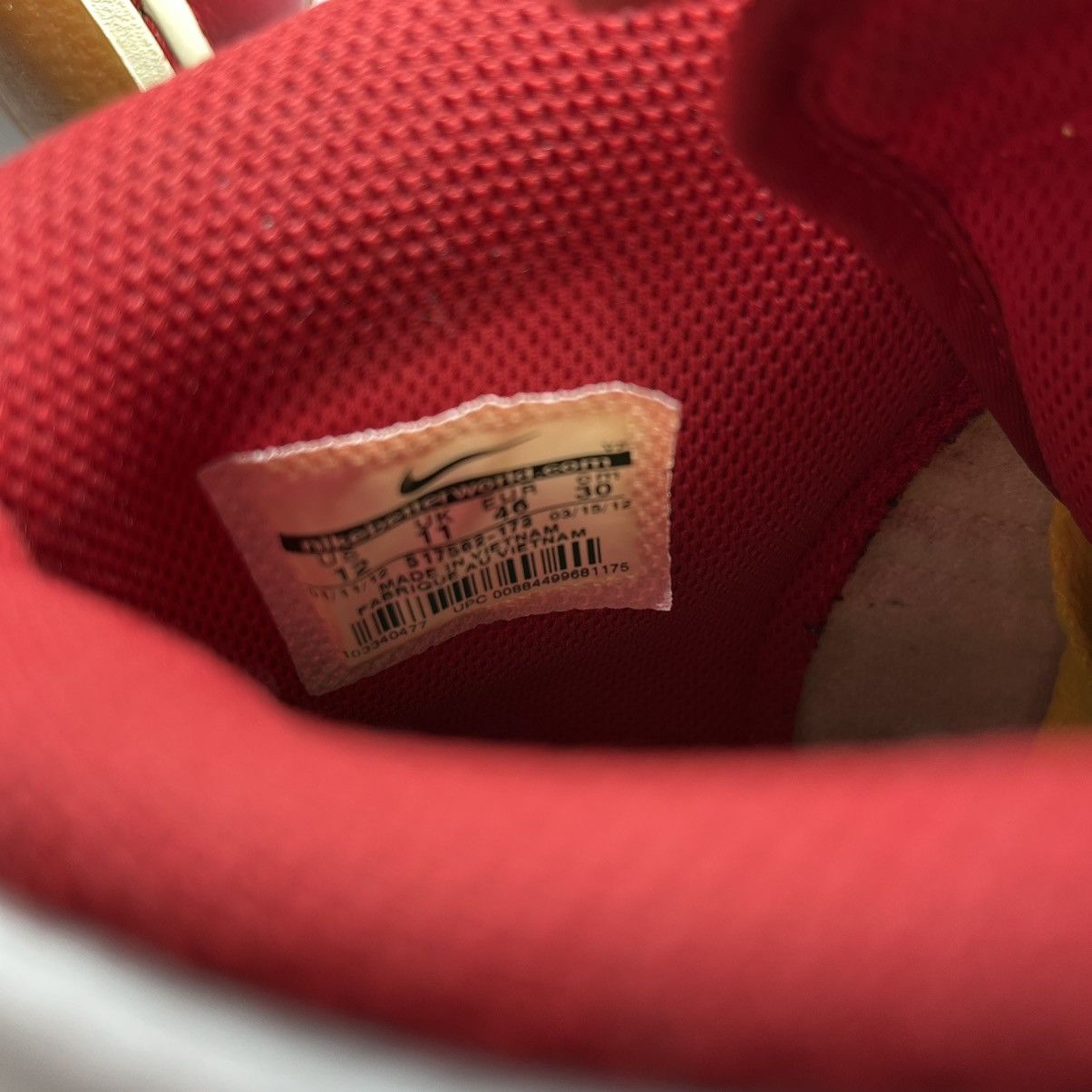 Grailed × Nike × Vintage Size 12 2012 Rare Nike Dunk High Rasta 6.0 Size US 12 / EU 45 - 10 Thumbnail