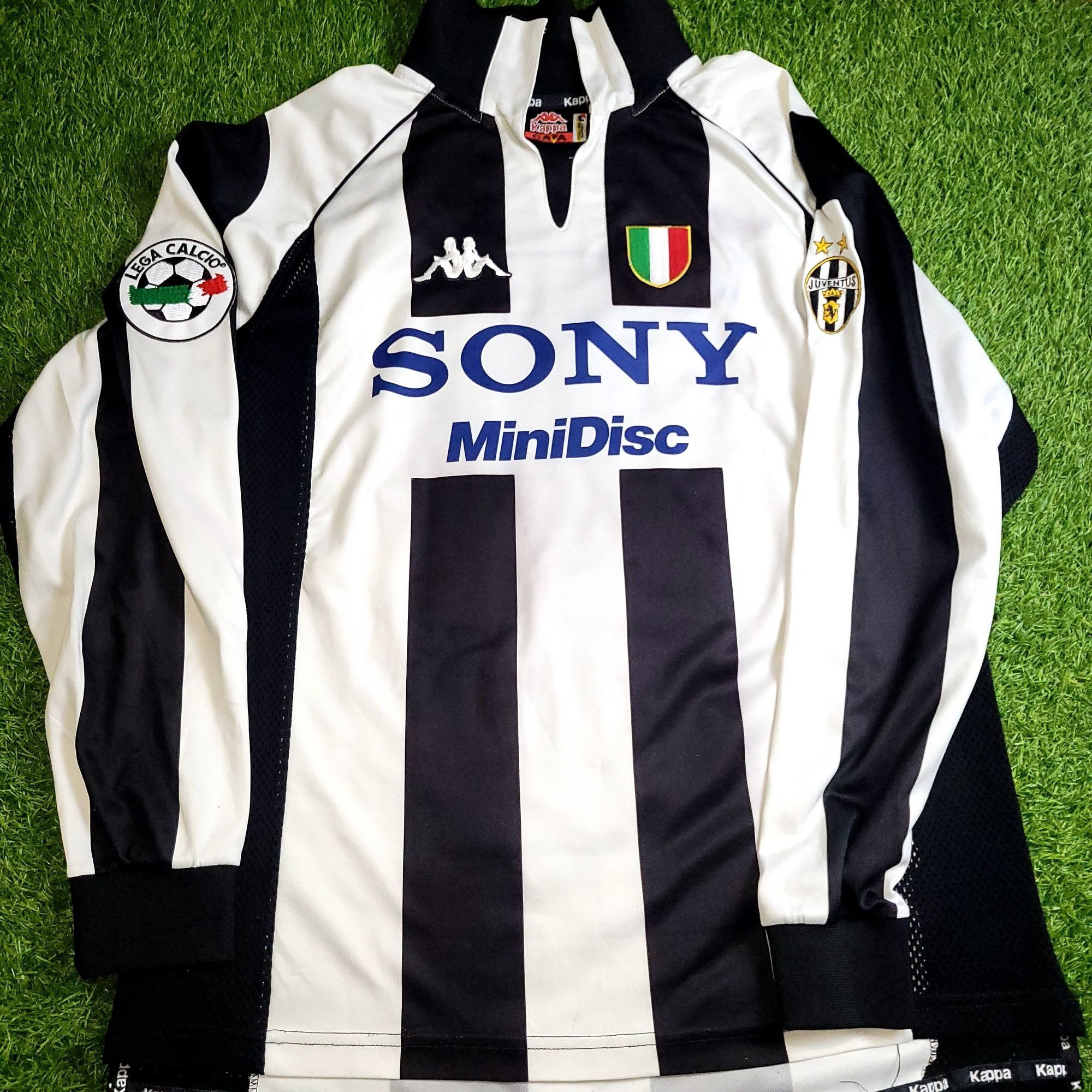Kappa Zidane Juventus 1997 1998 Long Sleeve Kappa Soccer Jersey L Size US L / EU 52-54 / 3 - 2 Thumbnail