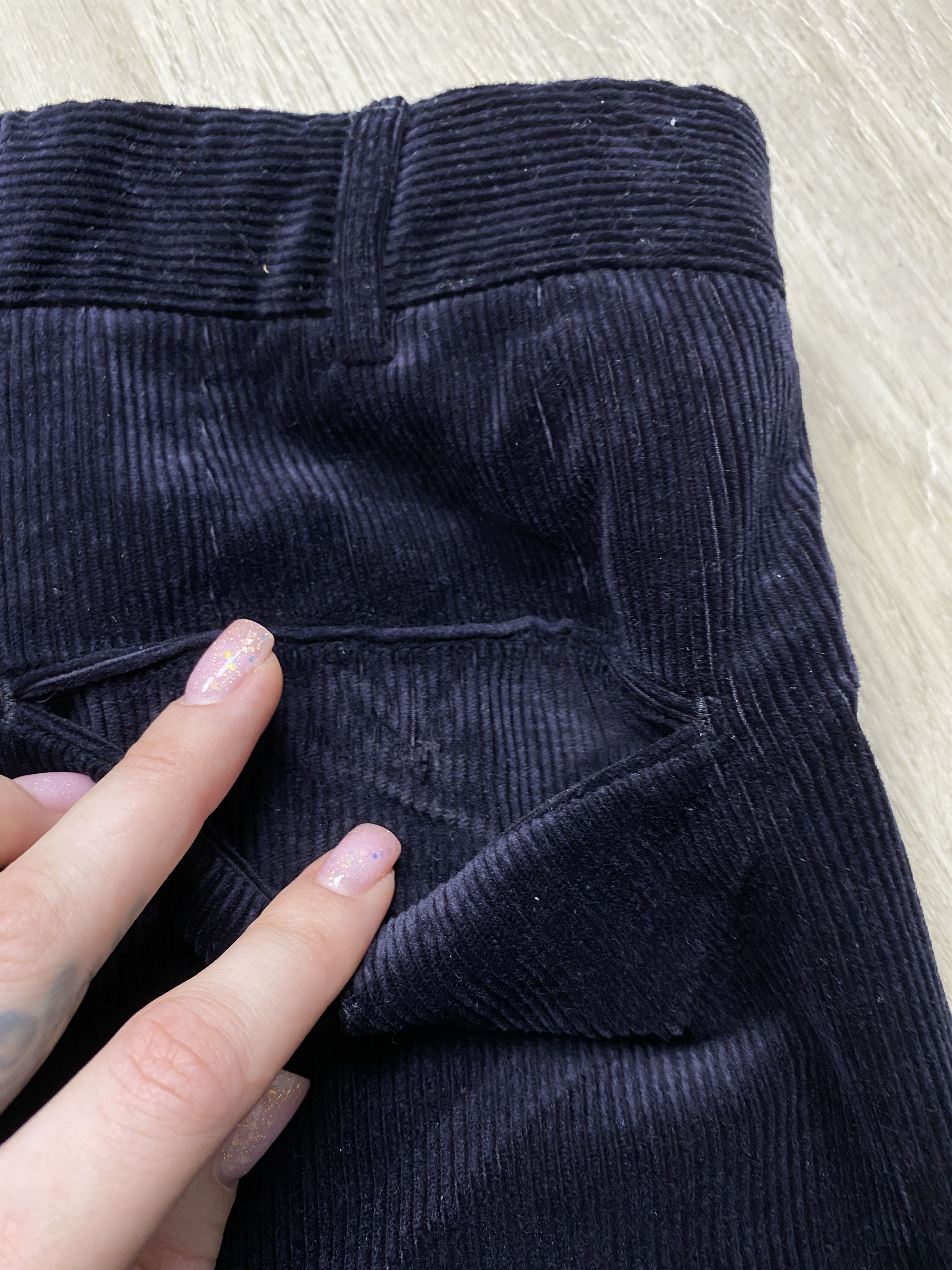 Ermenegildo Zegna Ermenegildo Zegna Vintage Mens Corduroy Cashco Pants Size US 32 / EU 48 - 7 Thumbnail