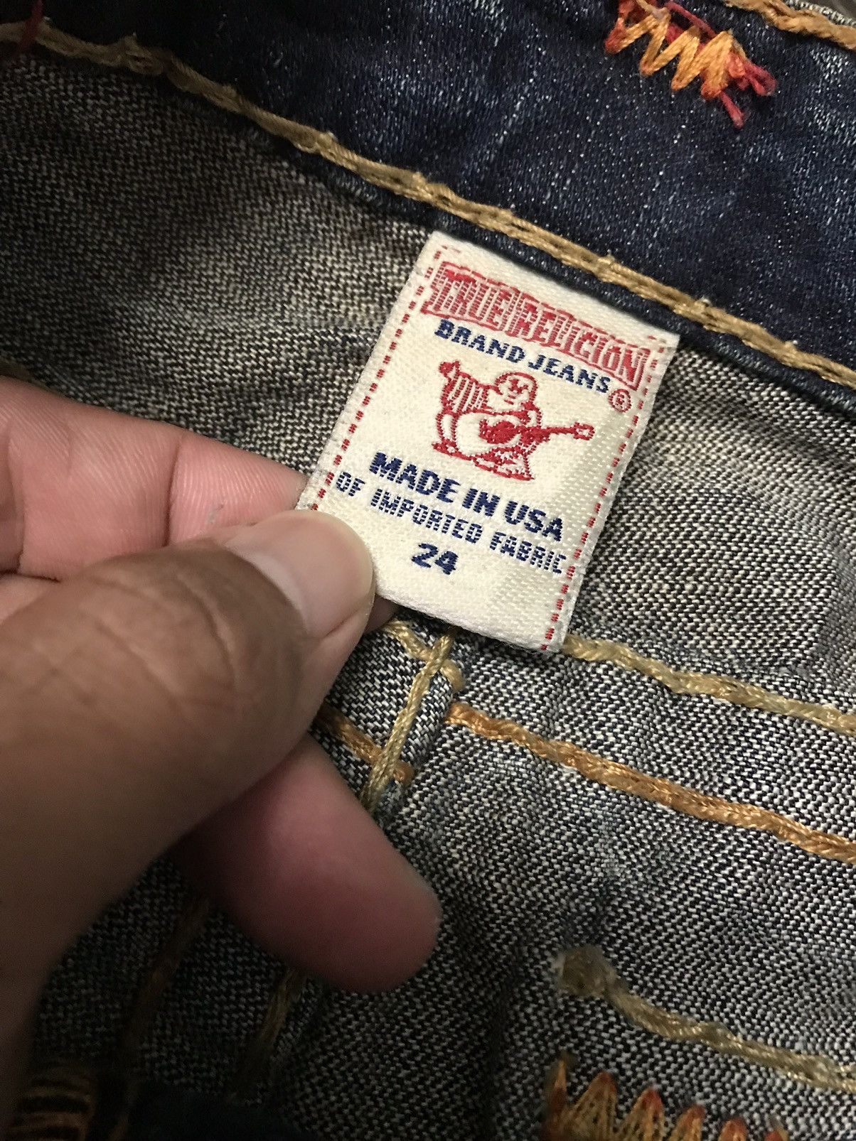True Religion Vintage True Religion Billy Super T Denim Jeans Size US 28 / EU 44 - 5 Thumbnail