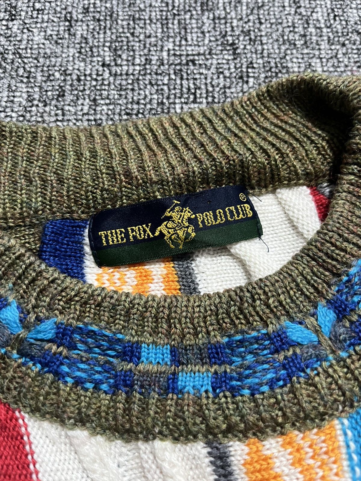 Coogi rare, like a Coogi wool by the fox polo club sweater Size US L / EU 52-54 / 3 - 8 Thumbnail