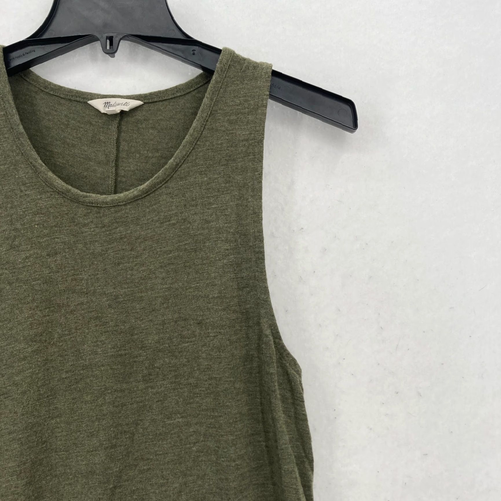 Madewell Madewell Green Sleeveless Tank Swing Dress L Viscose Blend Casual Soft Flowy Dress Size L / US 10 / IT 46 - 2 Thumbnail
