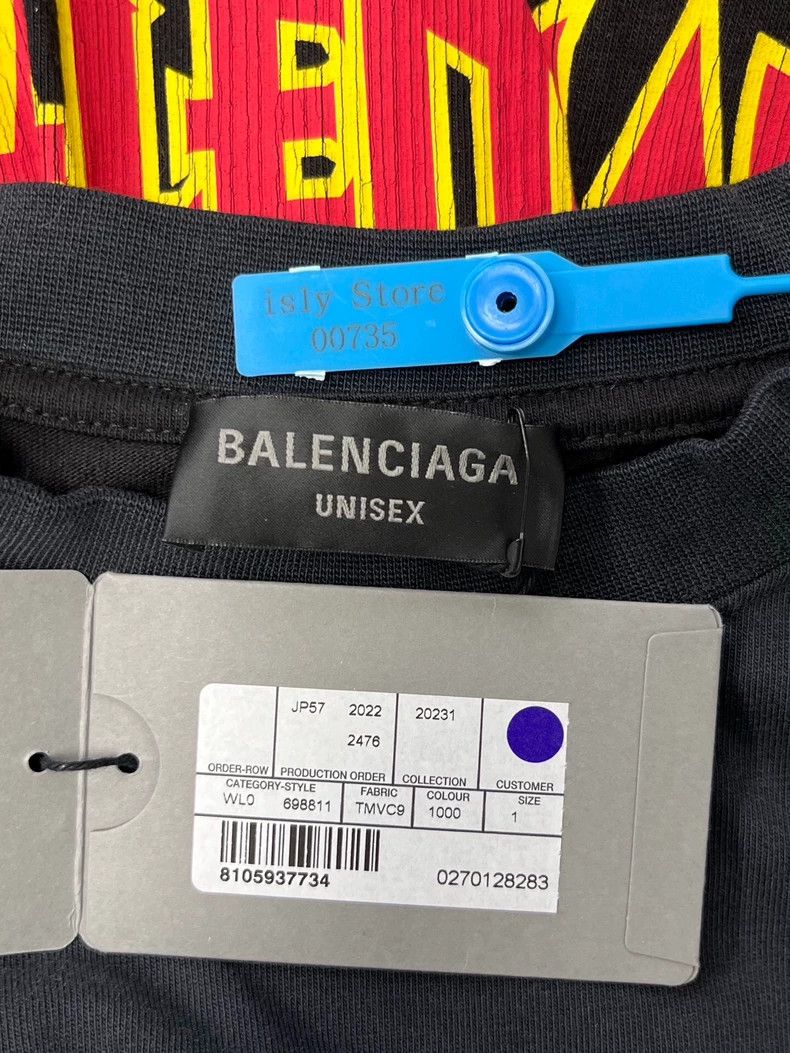 Balenciaga Balenciaga Logo Letter Speed Hunter Print Inverted Design Size US XS / EU 42 / 0 - 4 Thumbnail