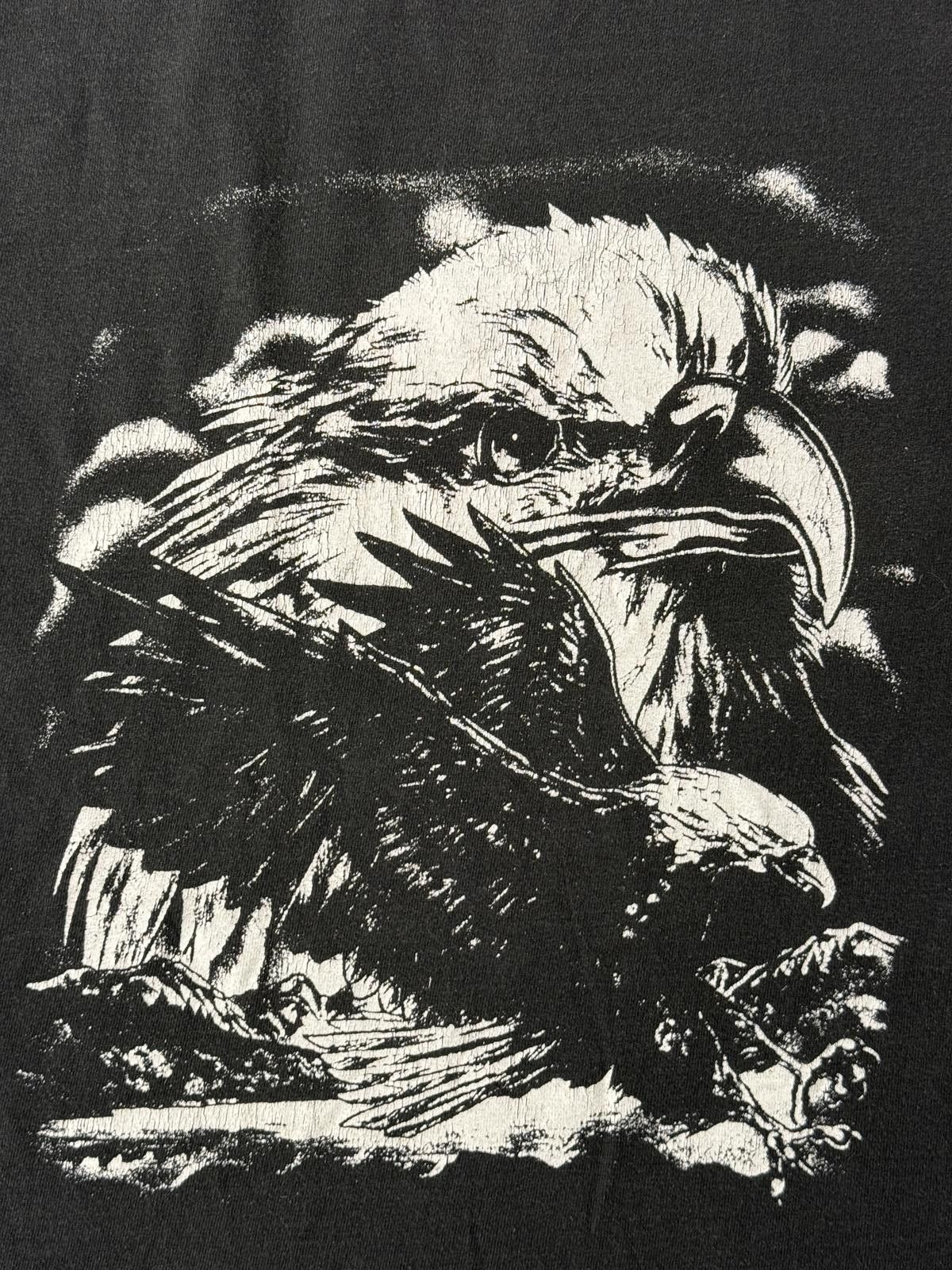 Jerzees VTG Bald Eagle T-shirt Soaring Eagle Tee Size US M / EU 48-50 / 2 - 3 Thumbnail