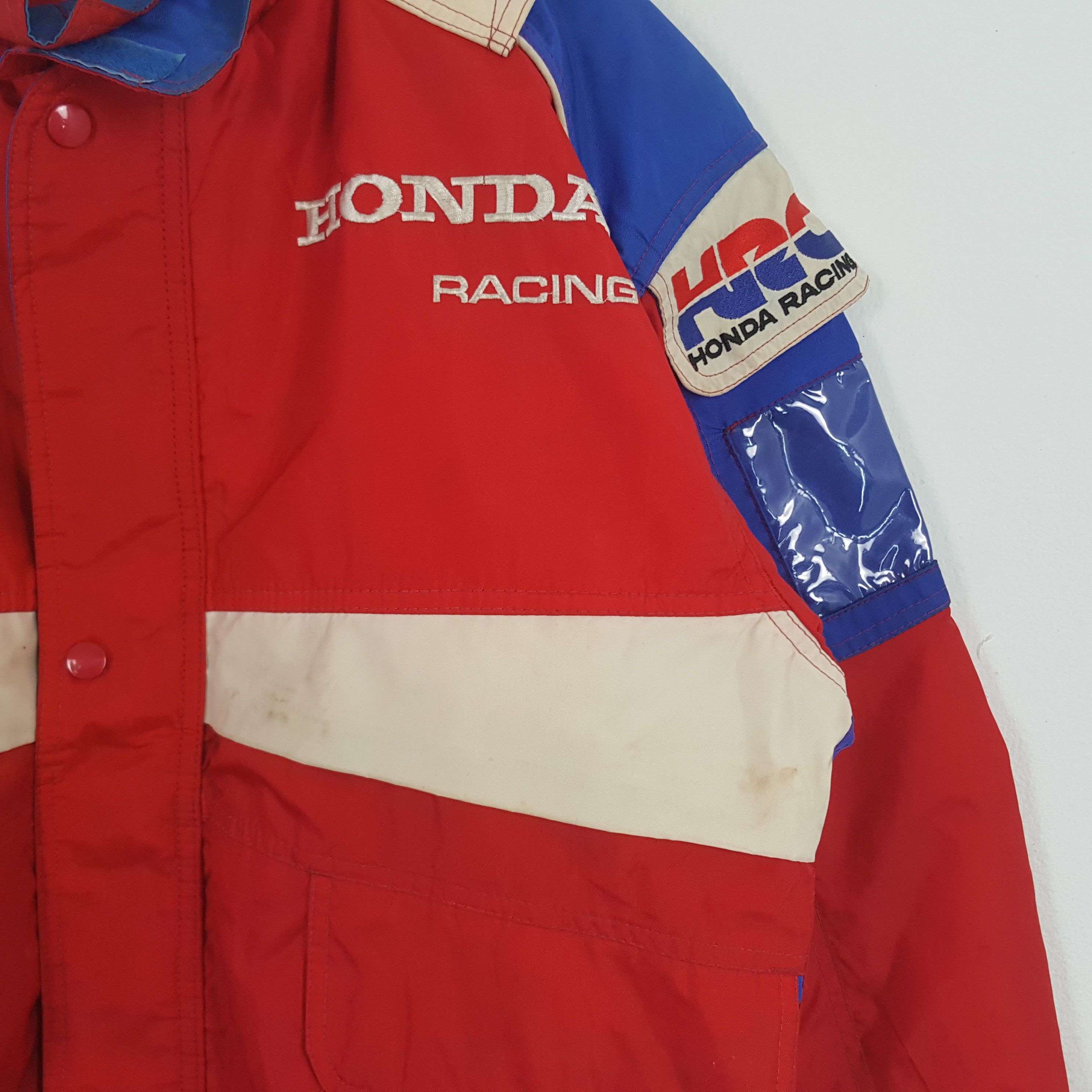 Honda × Vintage Vintage Honda HRC Racing Japanese Motorsports Jacket Size US L / EU 52-54 / 3 - 4 Thumbnail