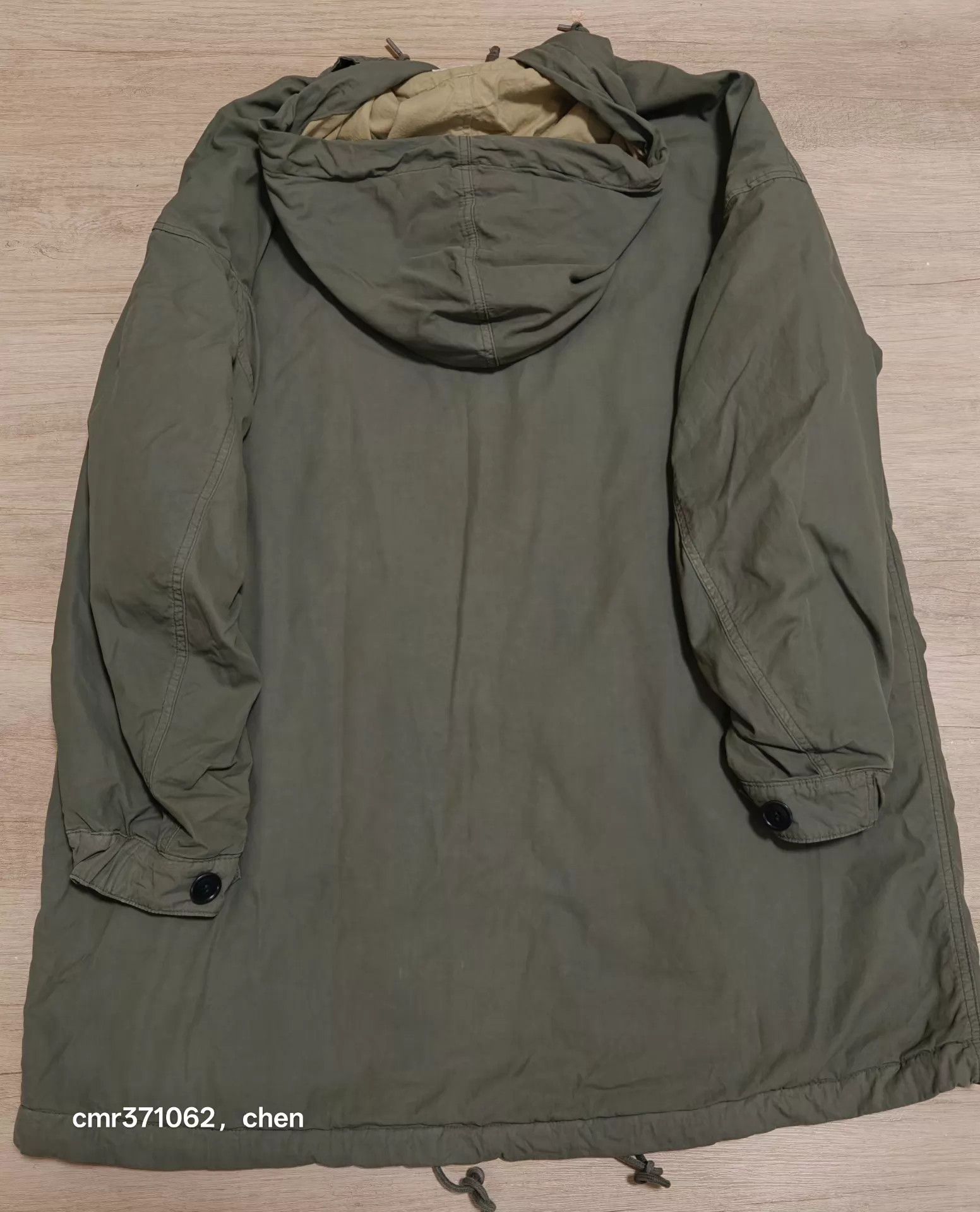Visvim VISVIM 20SS PATTERSON OVERCOAT C/NY Olive 1 (Oversized) Size US S / EU 44-46 / 1 - 7 Thumbnail